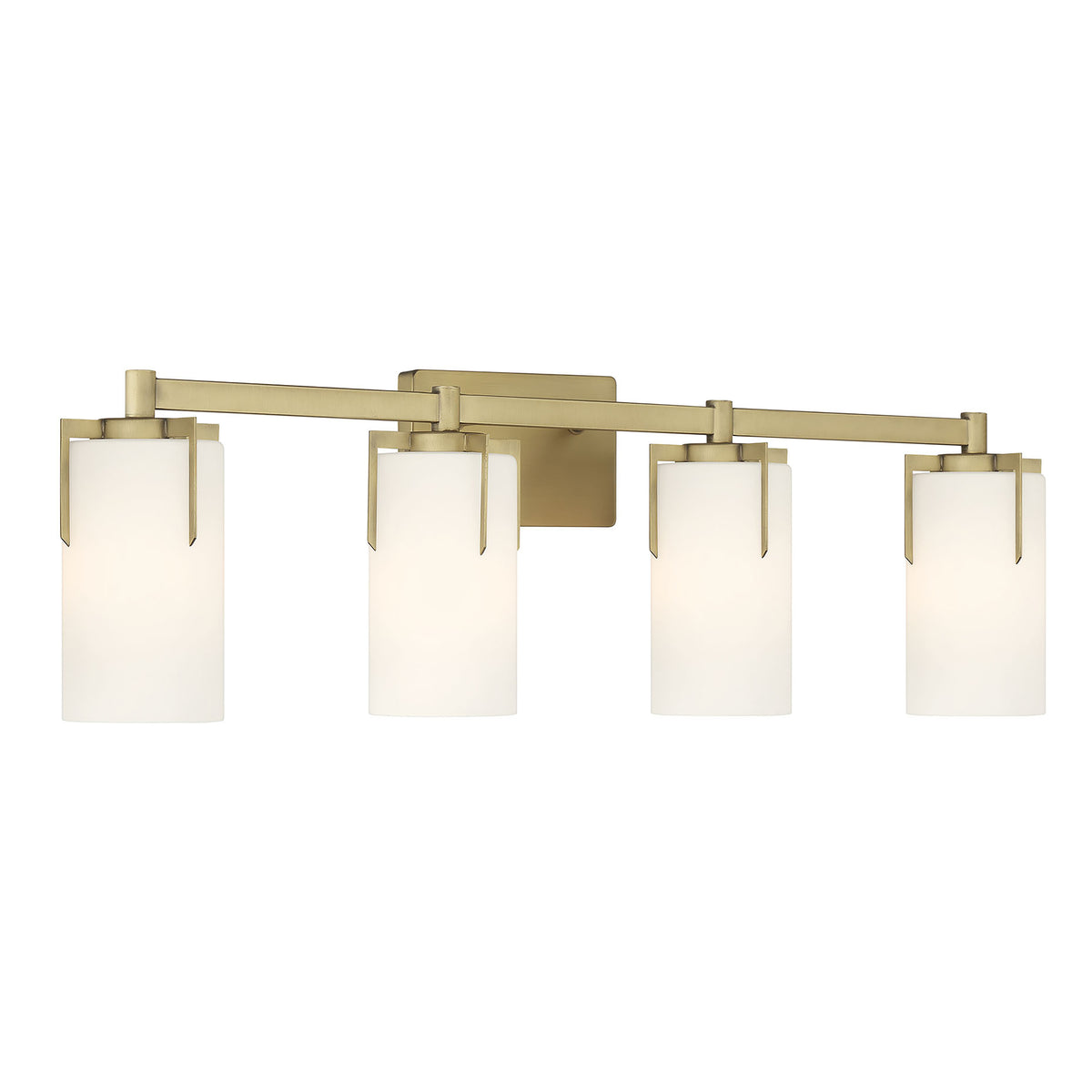30.5'' Froselle Vintage Brass 4 Light Bath Vanity