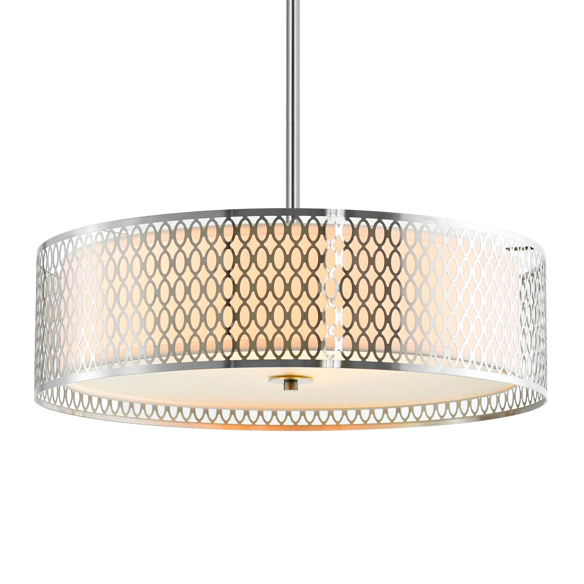 Mikayla 5 Light Nickel Chandelier