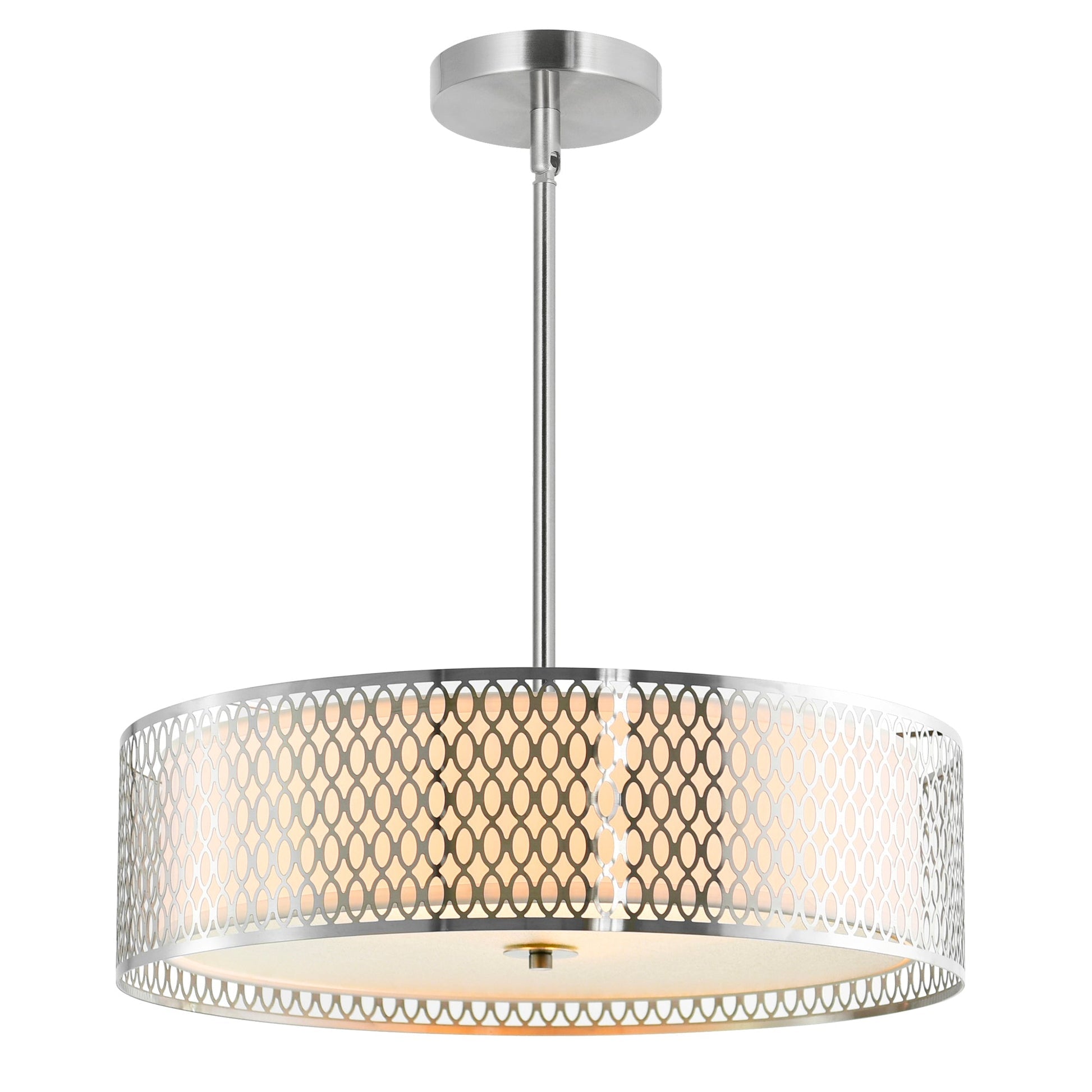 Mikayla 5 Light Nickel Chandelier