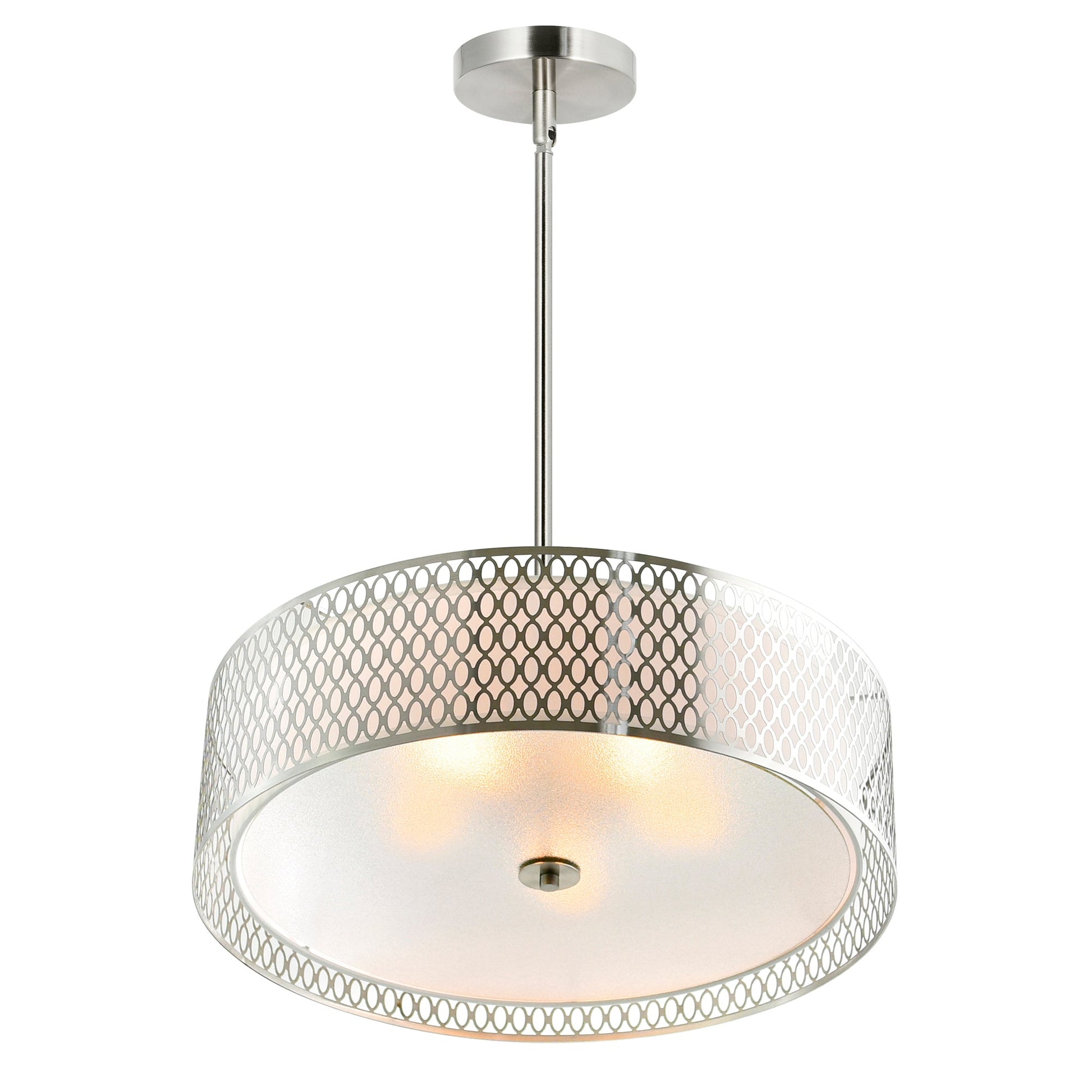 Mikayla 5 Light Nickel Chandelier