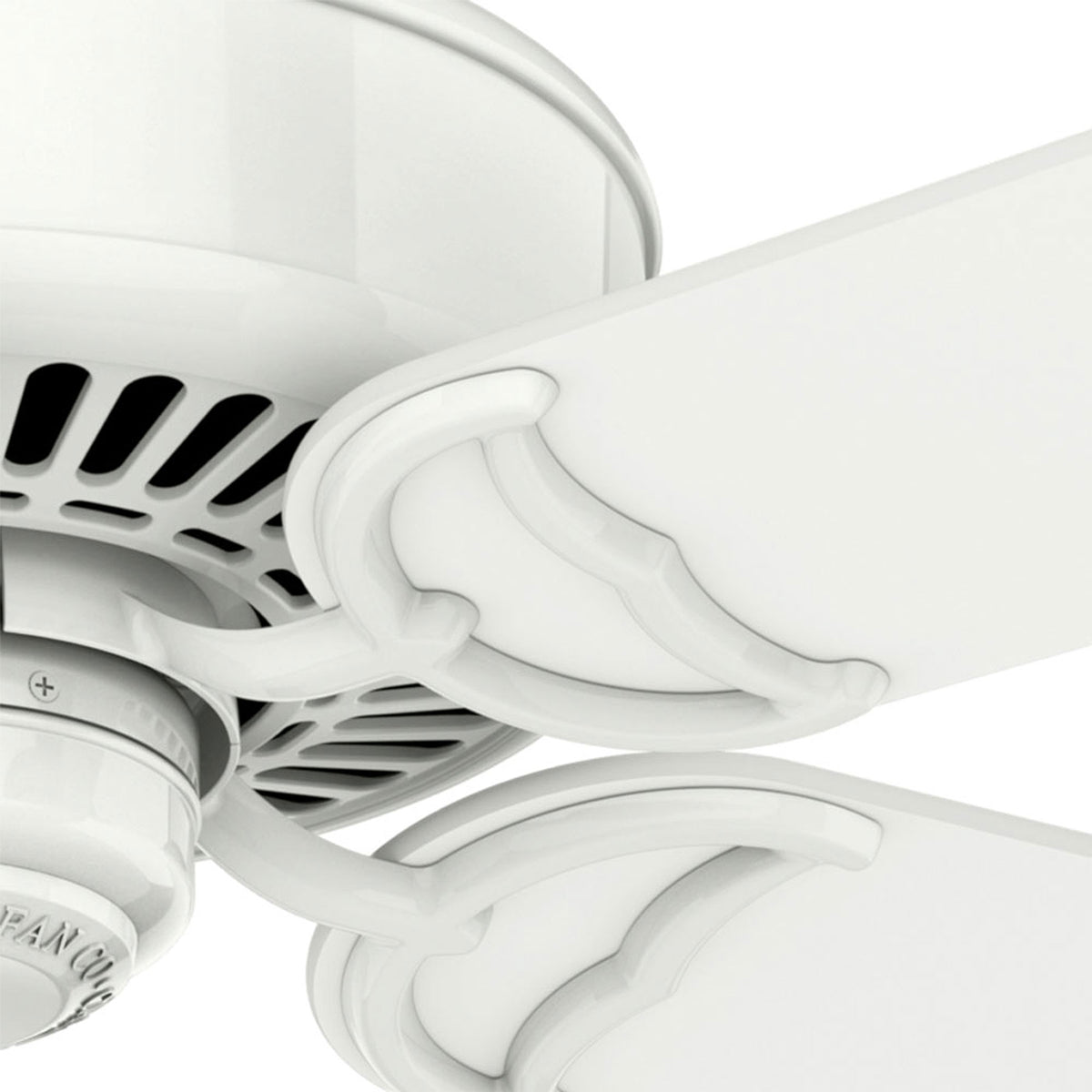 Casablanca 54 inch Panama ENERGY STAR® Snow White Ceiling Fan and Handheld Remote