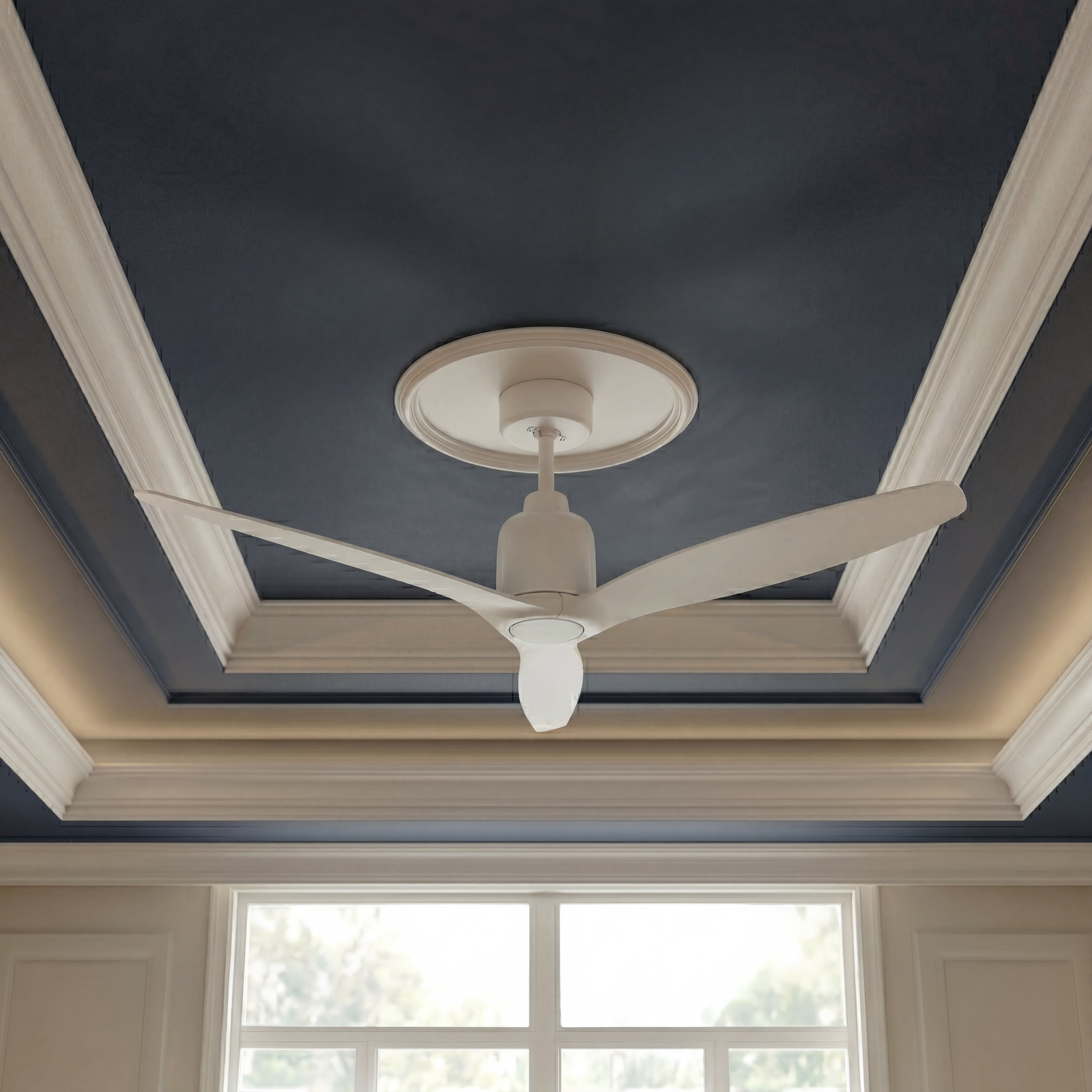Viceroy 52 Inch White Fan with Remote