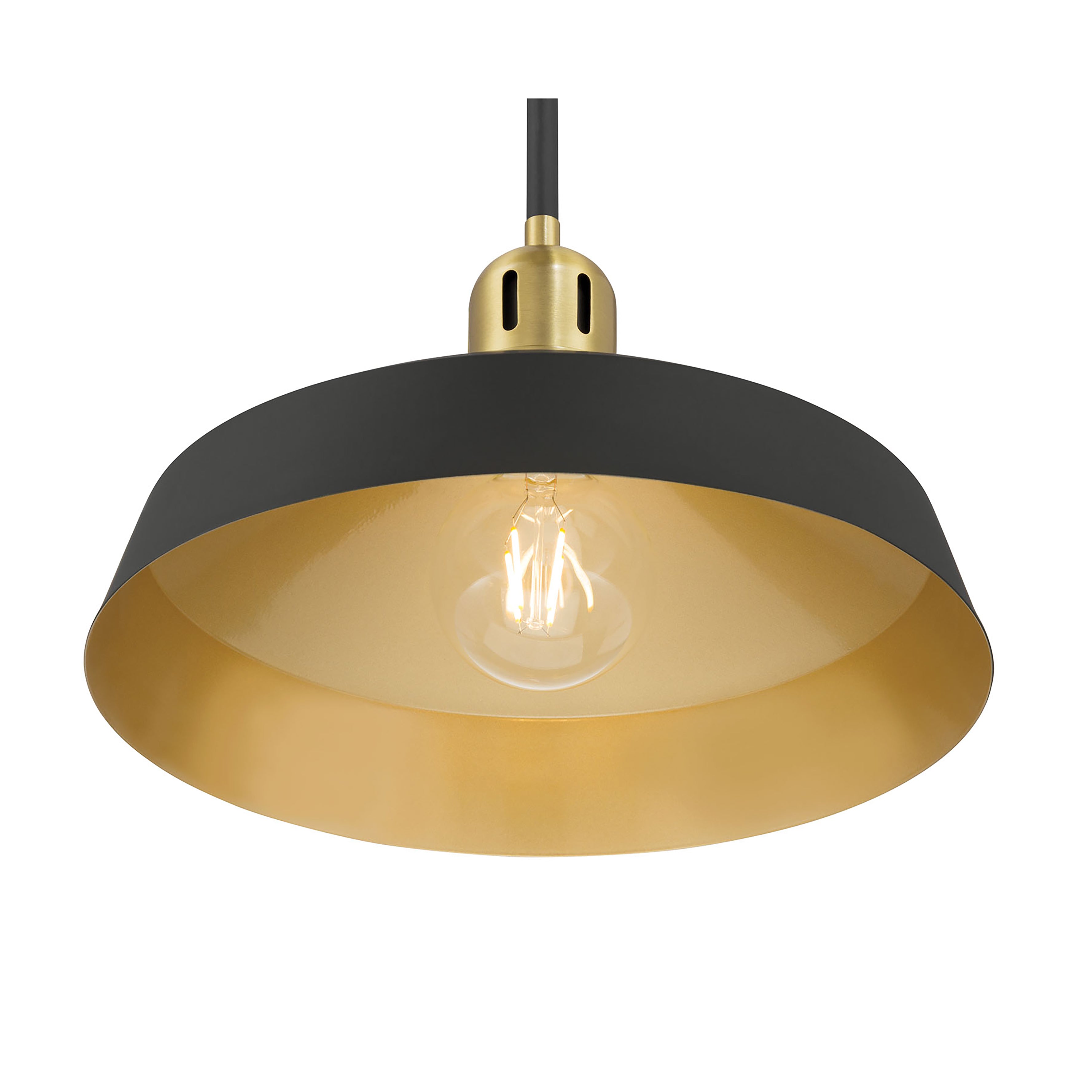 7.5'' Axlen Matte Black 1 Light Pendant