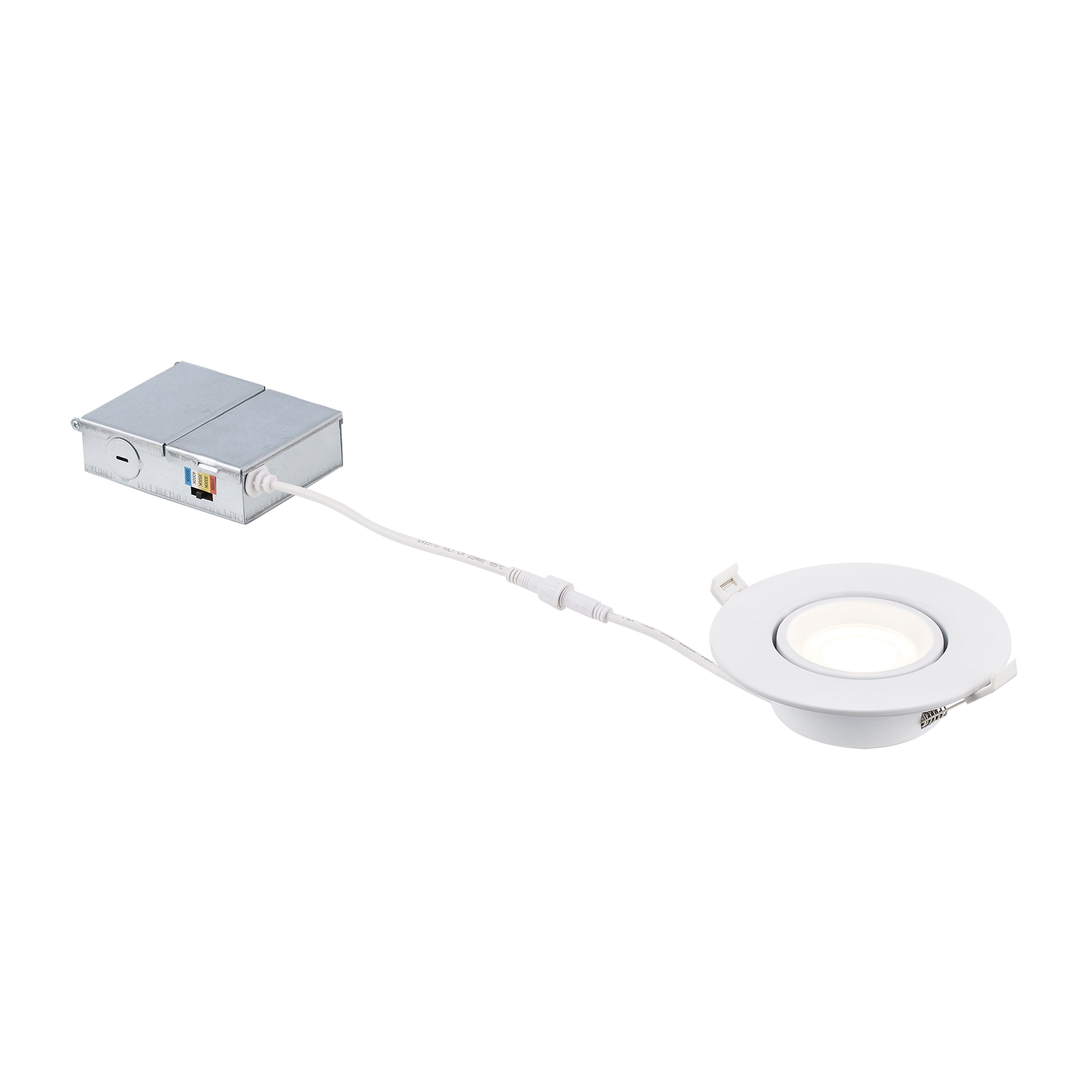 5-inch White Wall Light with 5-CCT Selectable White and 9W Output