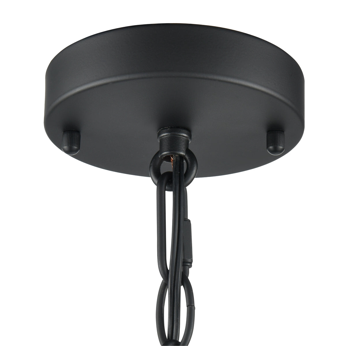 6.5'' Arelyn Matte Black 2 Light Pendant