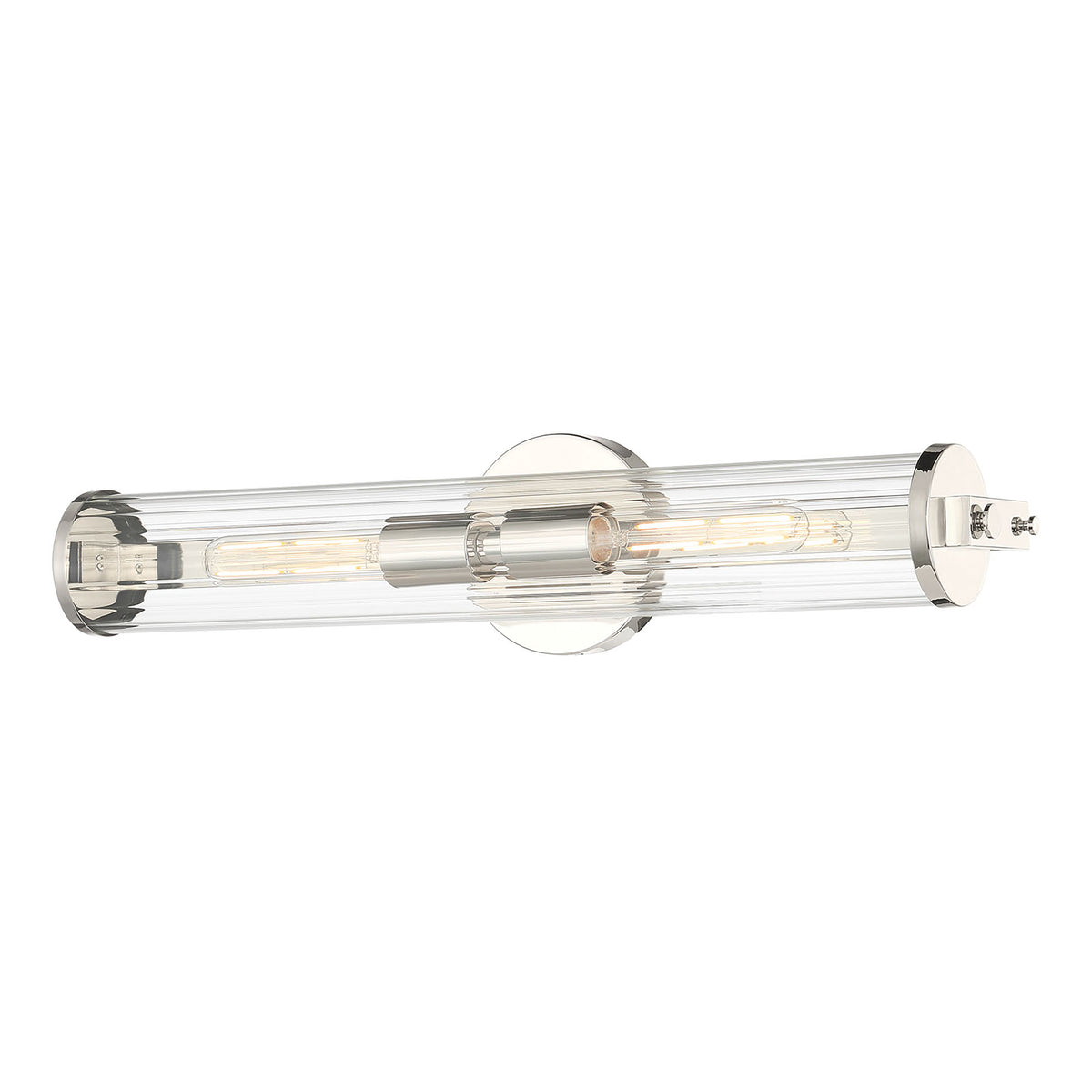 22.75'' Cylora Polished Nickel 2 Vanity Light