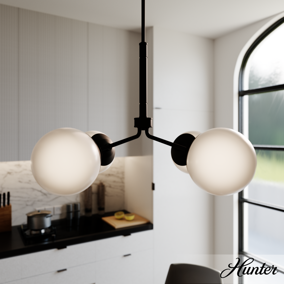 Jupiter Star 24-inch 12-light Alturas Gold Pendant