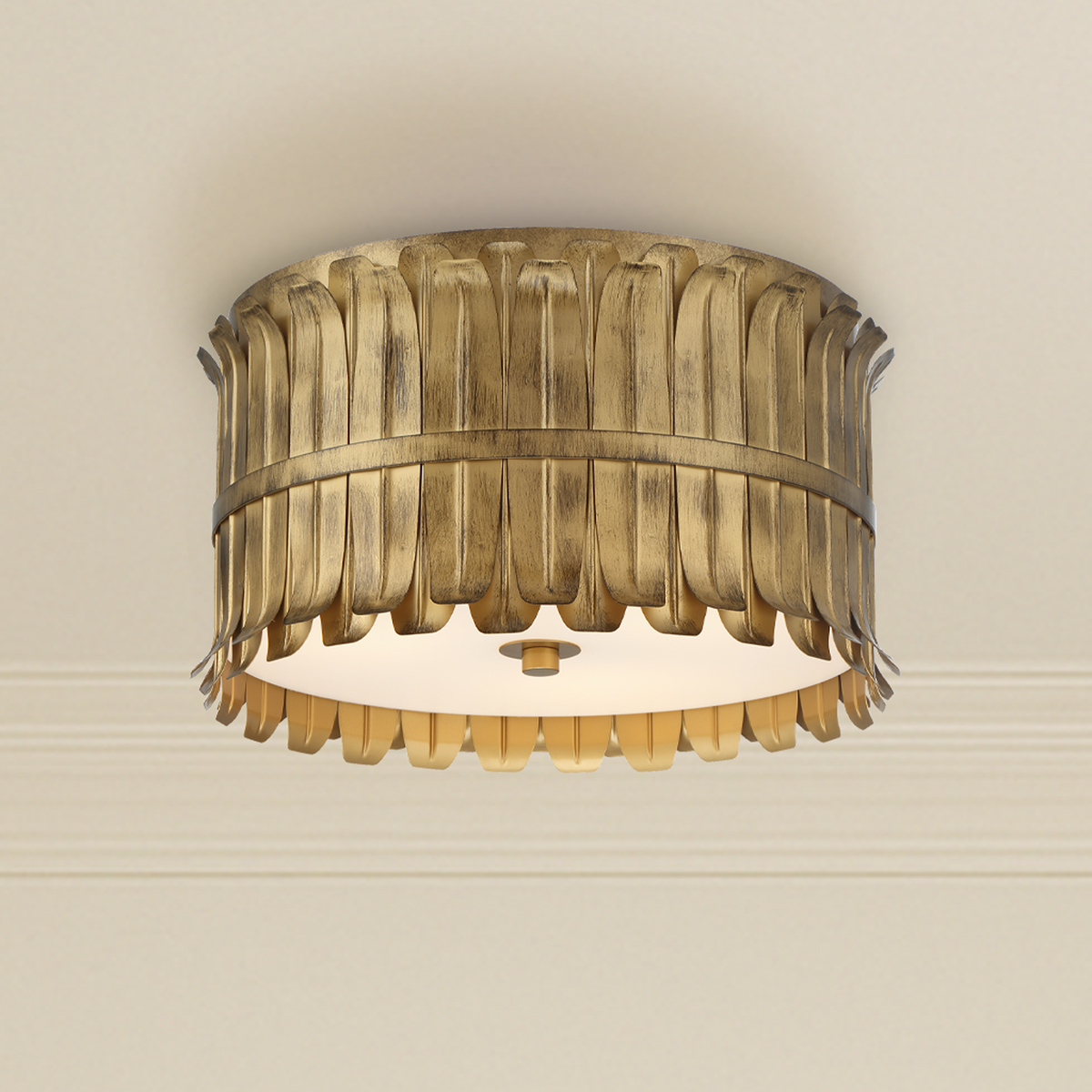 Hepburn 30-inch 4-light Matte Black Chandelier with Cased White Glass