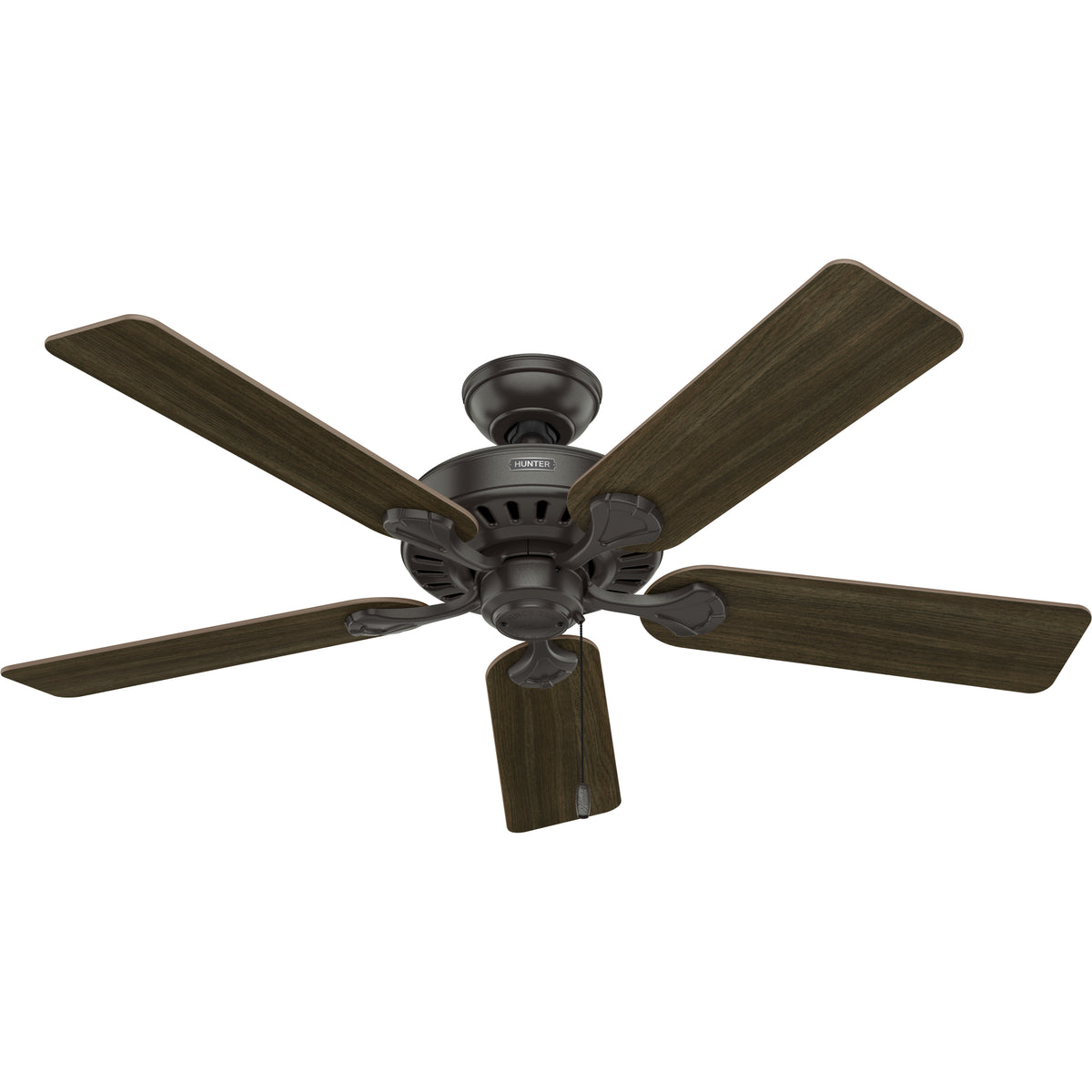 52 inch Pro's Best ENERGY STAR® Noble Bronze Ceiling Fan with LED Light Kit and Pull Chain