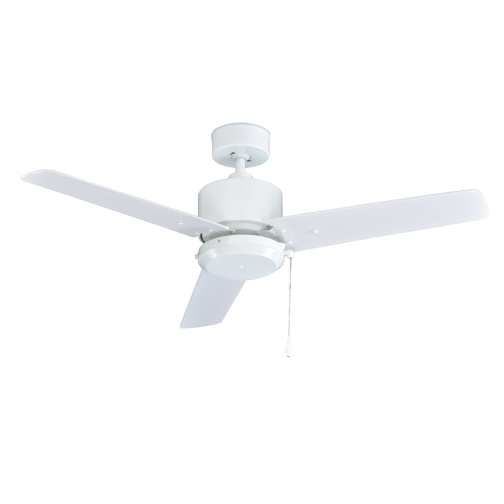 44 Inch Aldea XI AC White Outdoor Ceiling Fan 3-Blade