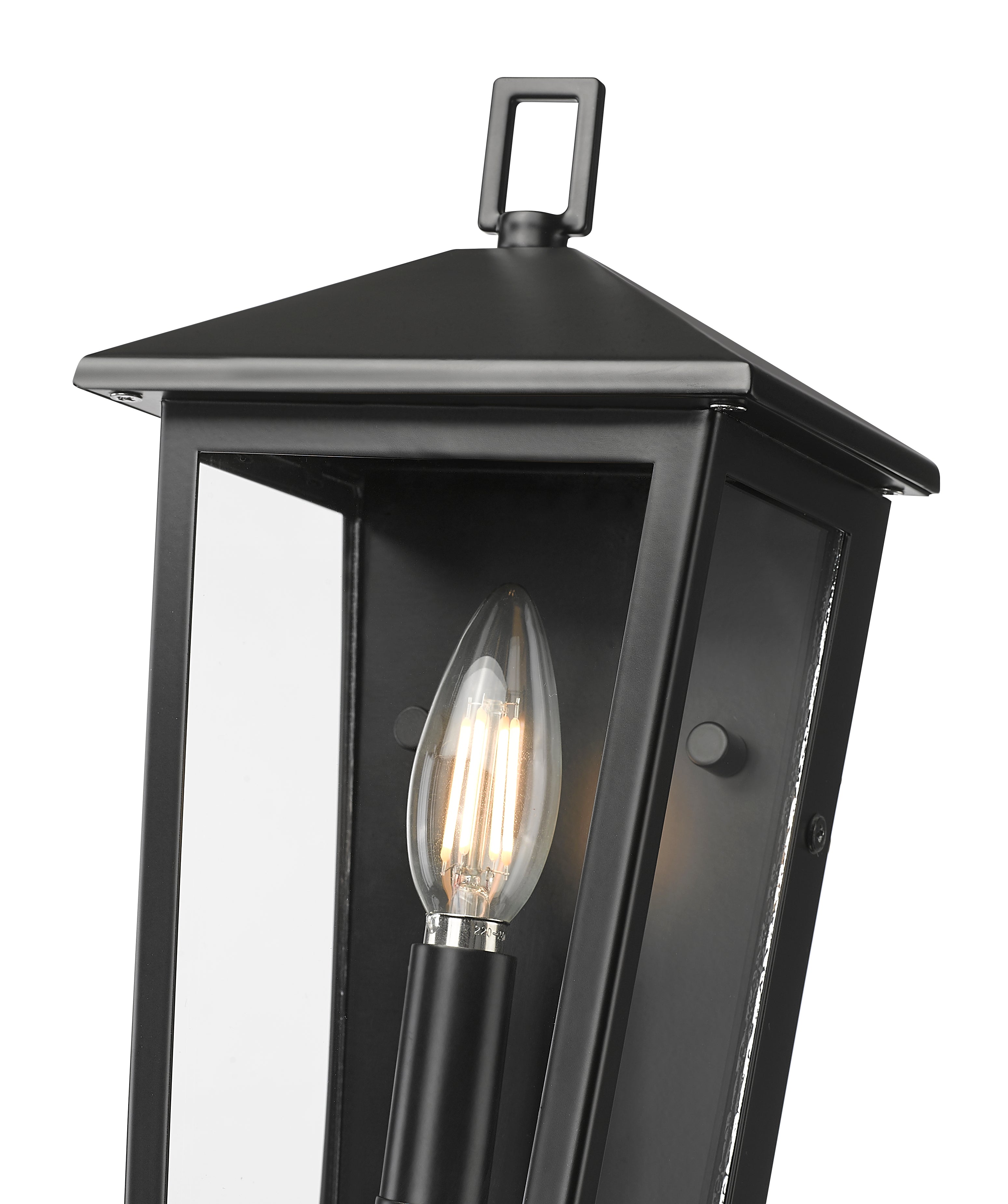 6.25'' Munger Powder Coated Black 1 Light Wall Sconce