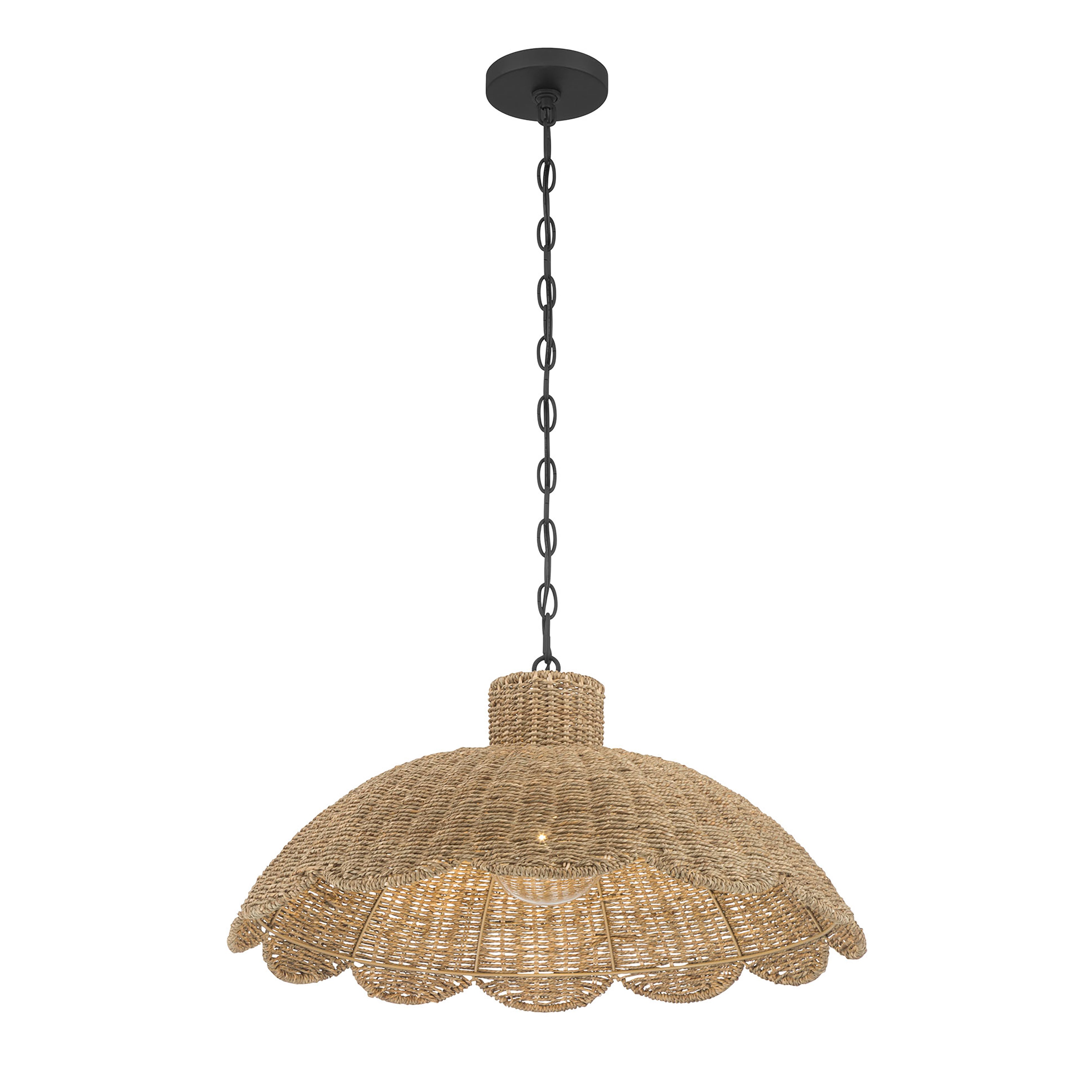 11.75'' Malura Matte Black 1 Light Pendant