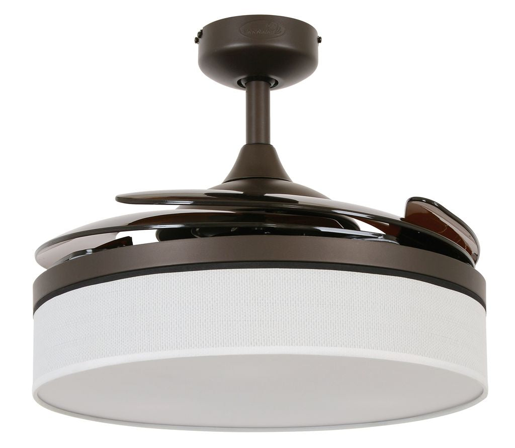 Fraser 48 Inch 3 Light Bronze Fan with Retractable Blades