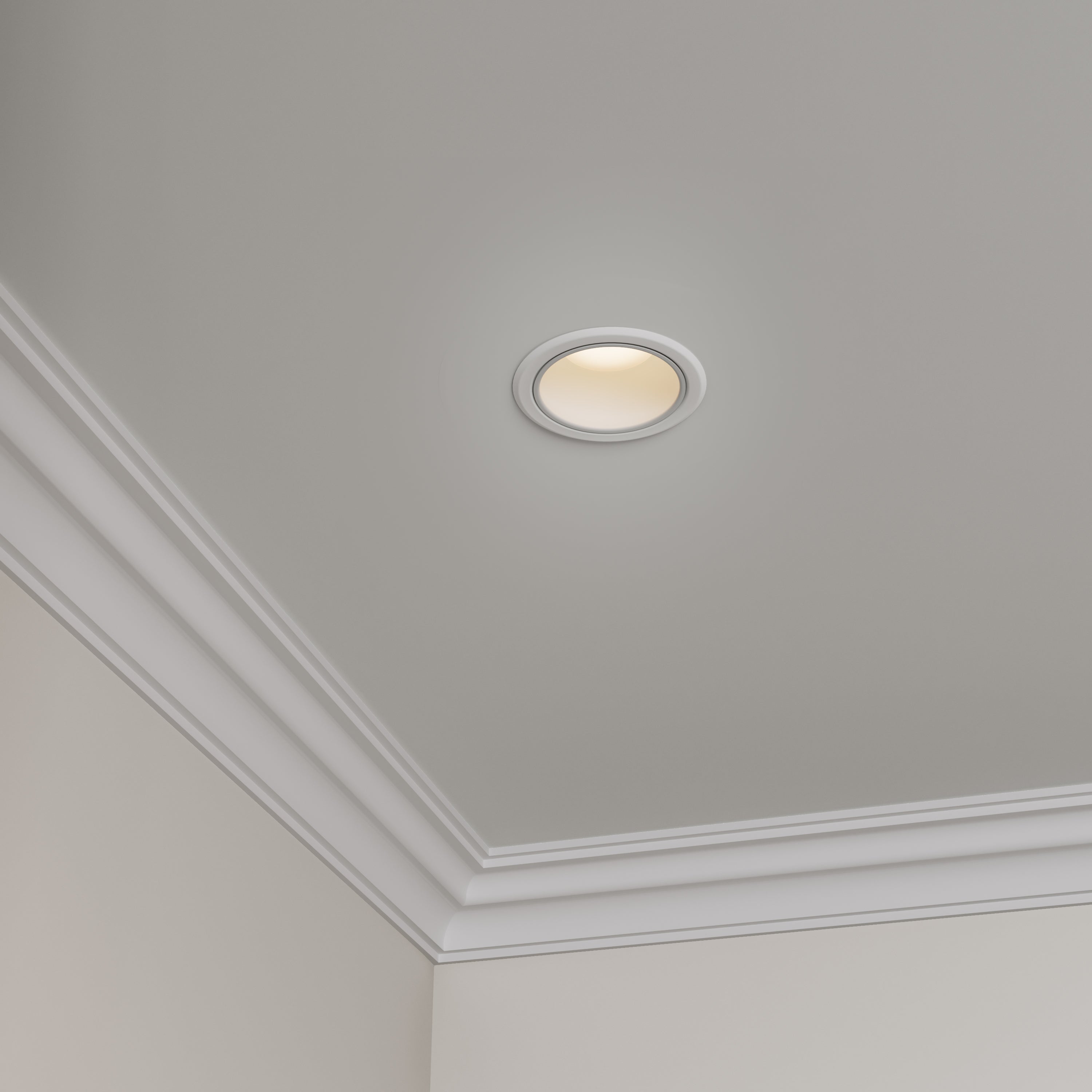4-inch White Commercial Wall Light with 3-CCT Selectable White and 3W Output