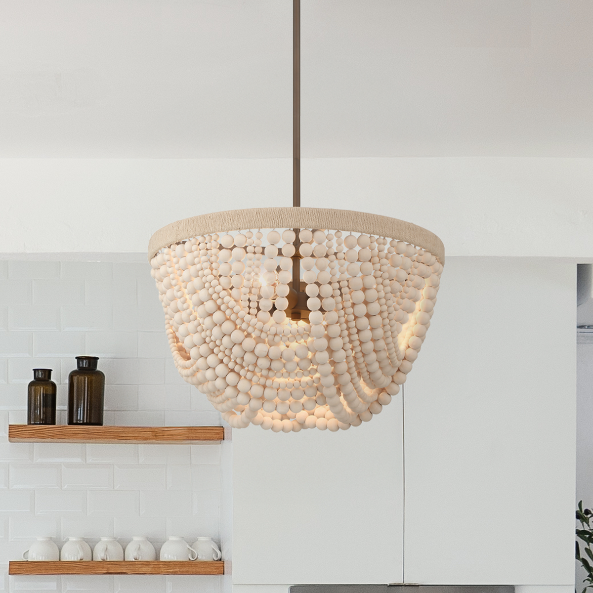 Hepburn 8-inch 1-light Matte Black Globe Pendant with Cased White Glass
