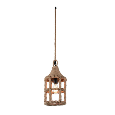 Padma 1 Light Down Black Mini Pendant Light
