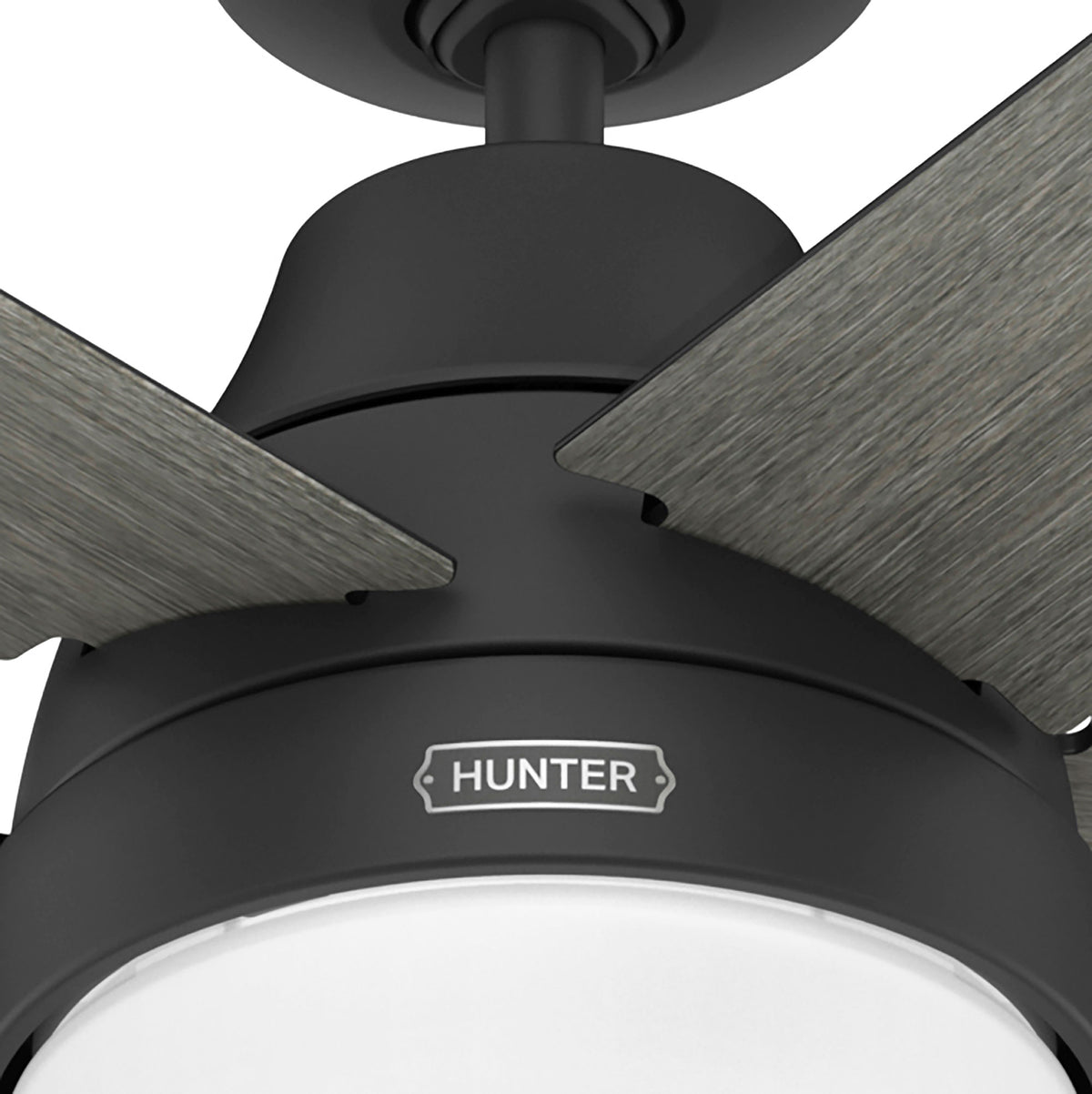 60 inch Aerodyne Wi-Fi ENERGY STAR® Matte Black Ceiling Fan with LED Light Kit and Handheld Remote