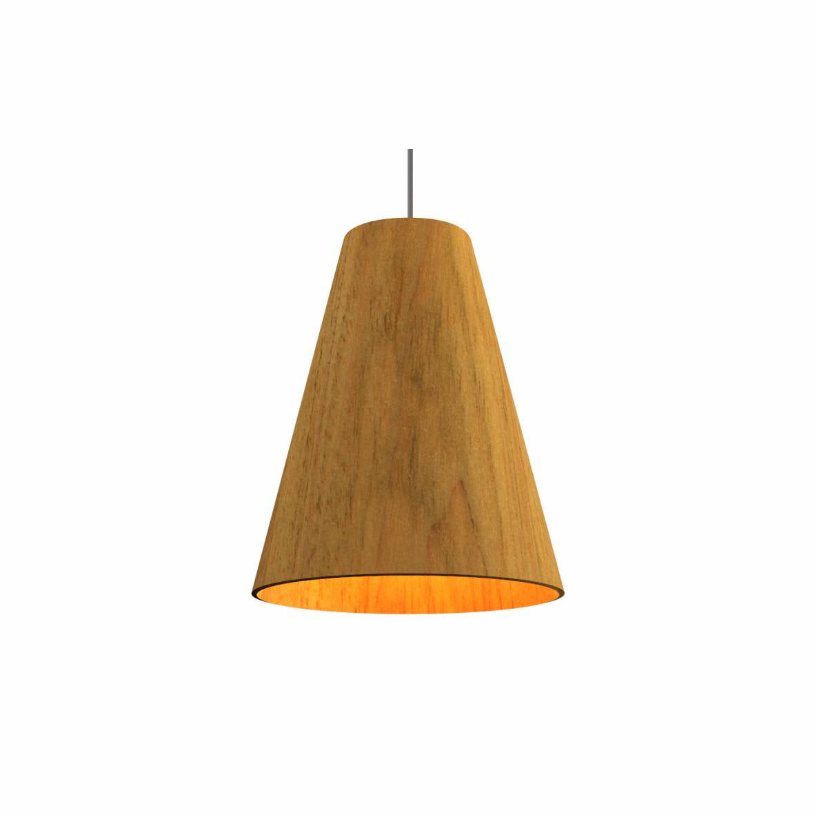 12.99'' Minimalist Conical Accord Pendant Light
