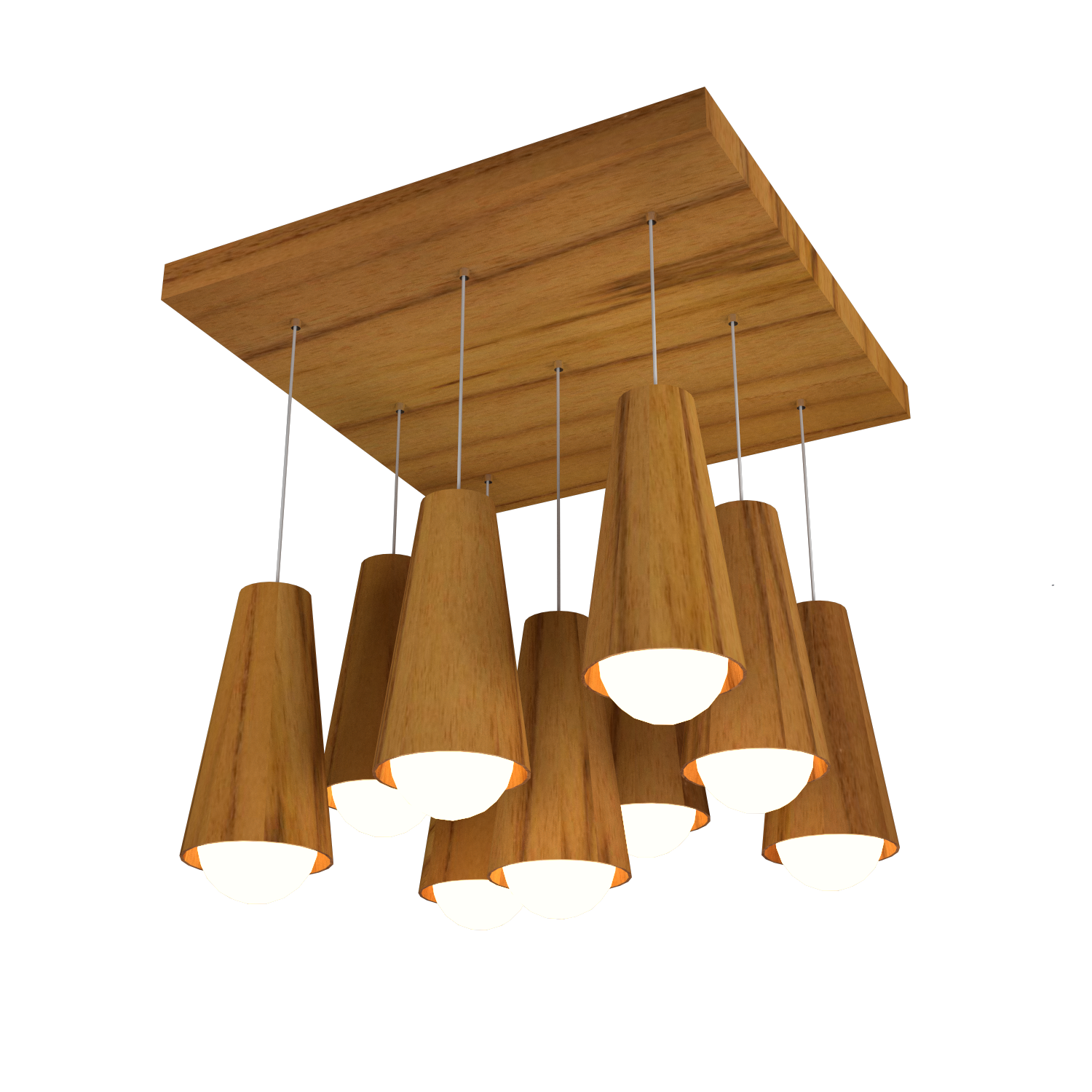 11.81'' Handcrafted Conical Accord Pendant Light
