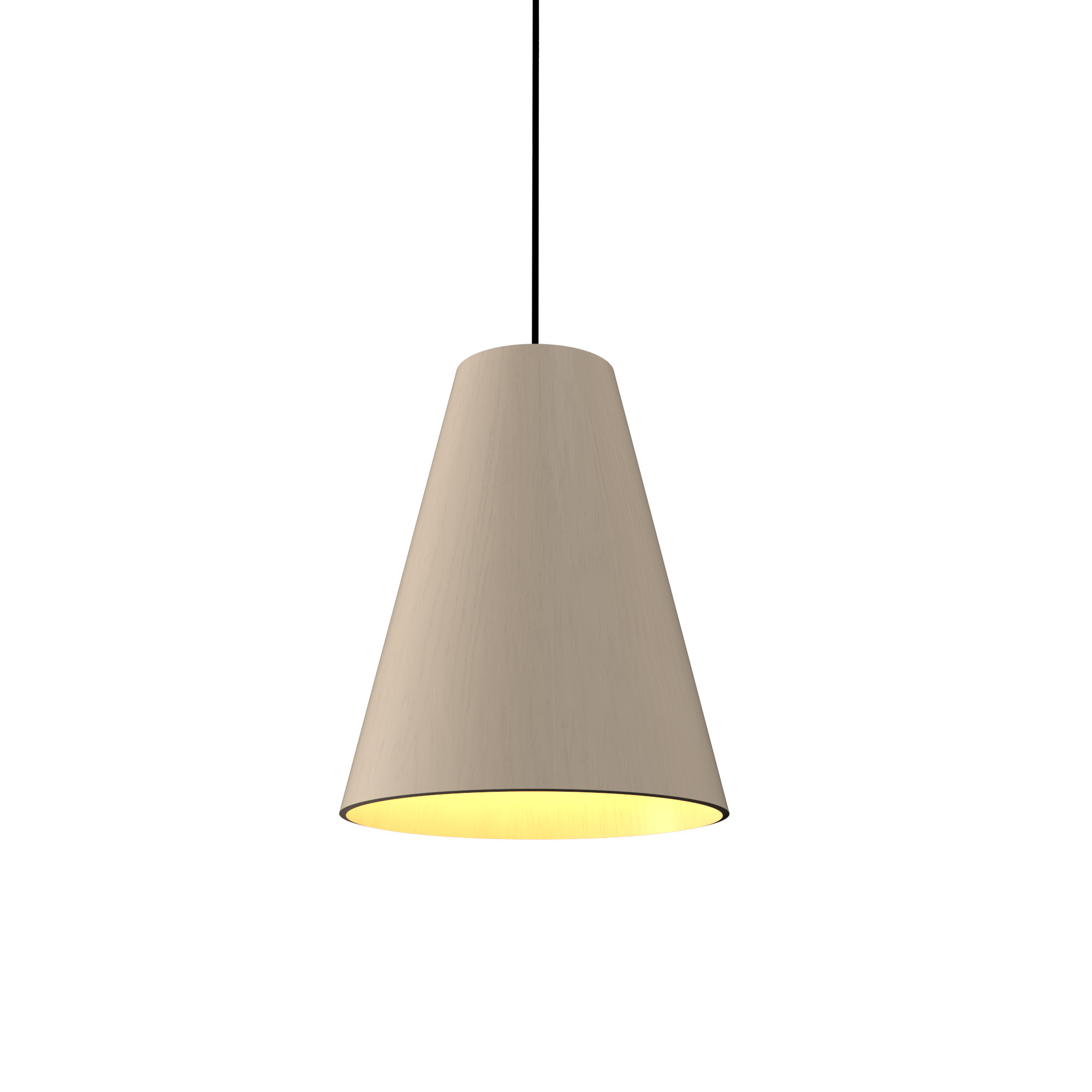 12.99'' Minimalist Conical Accord Pendant Light