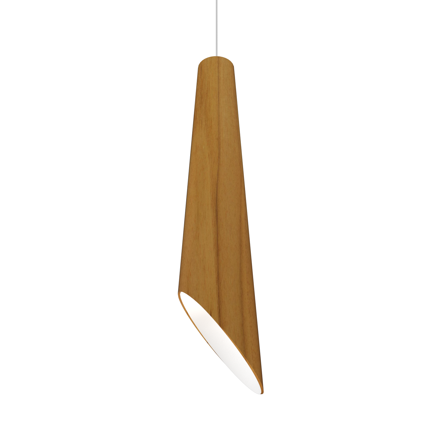 7.09'' Minimalist Conical Accord Pendant Light