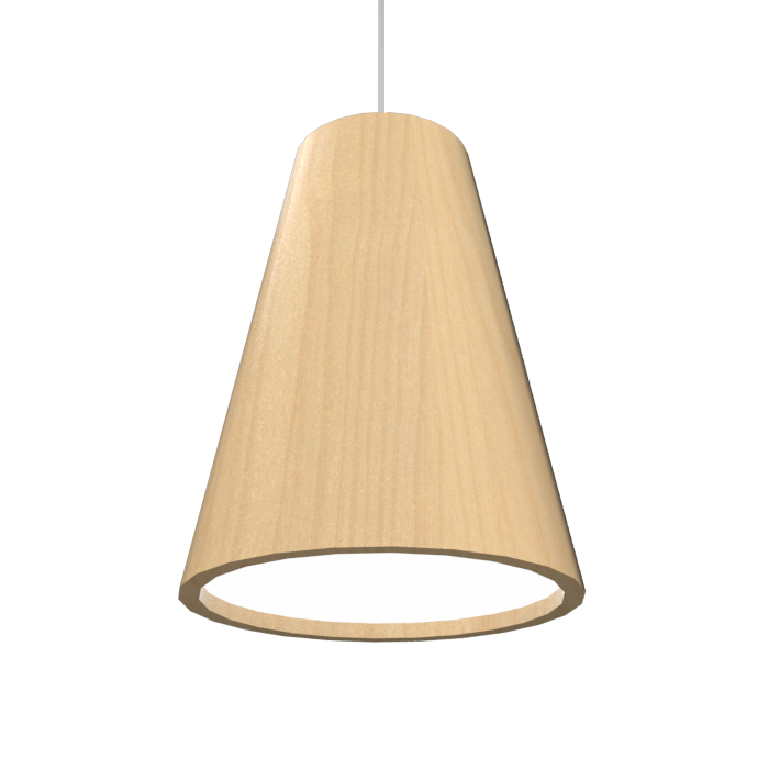 9.84'' Modern Conical Accord Pendant Light