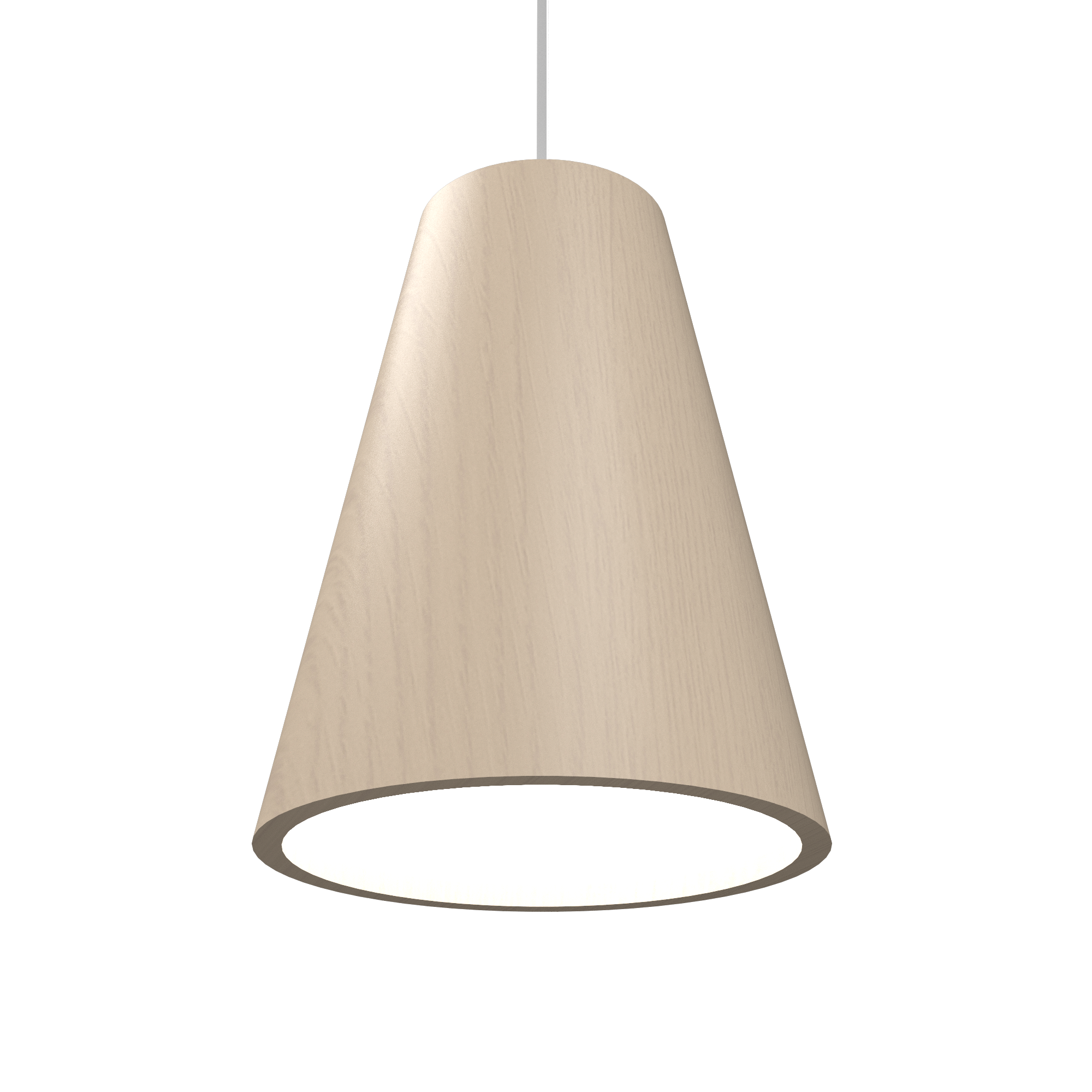 9.84'' Modern Conical Accord Pendant Light