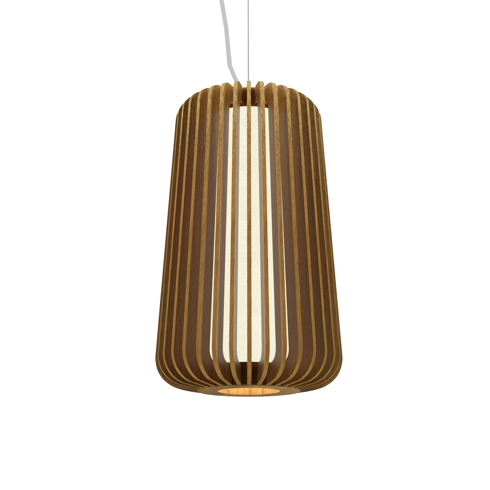 9.25'' Stecche di Legno Accord Pendant Light