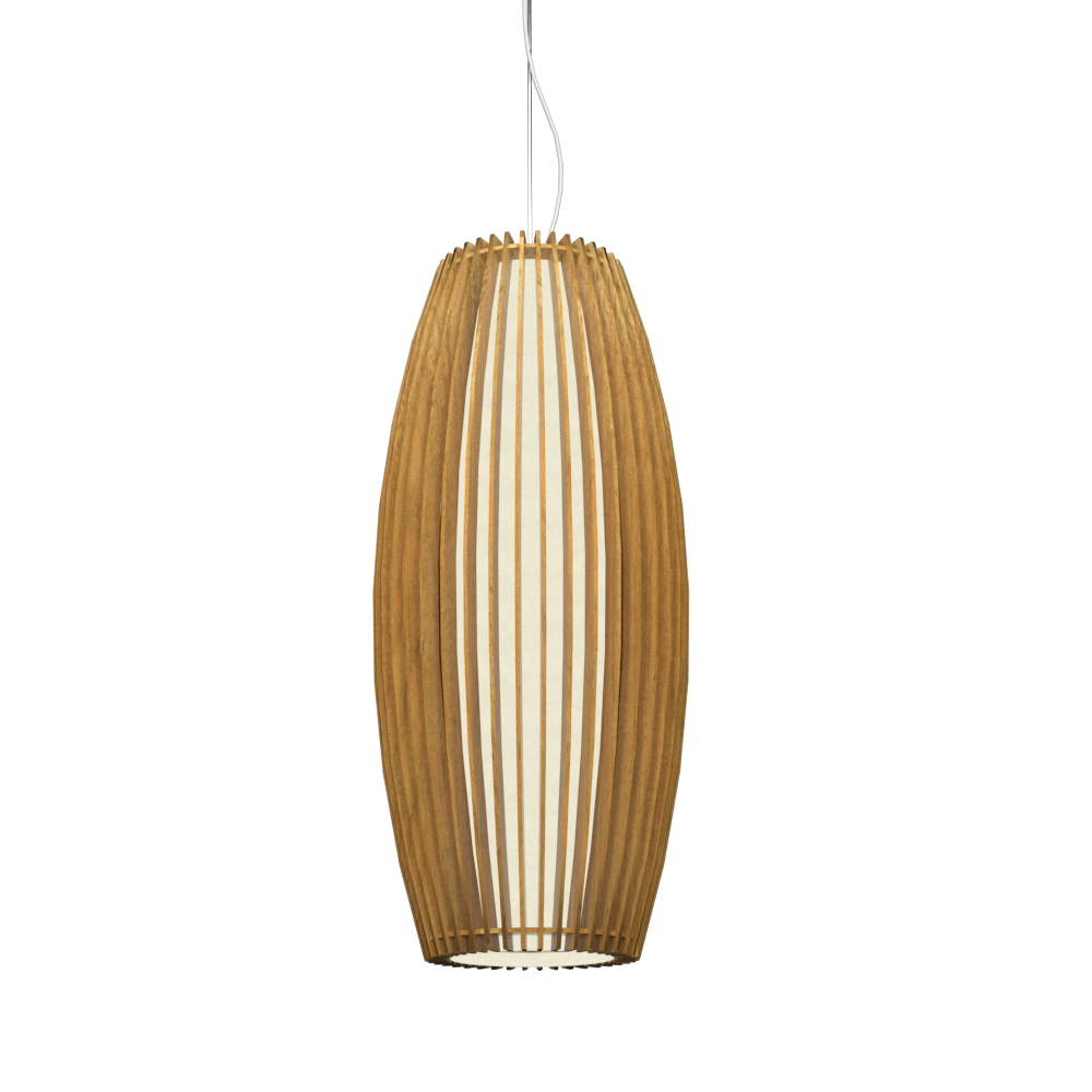 27.56'' Stecche di Legno Accord Pendant Light