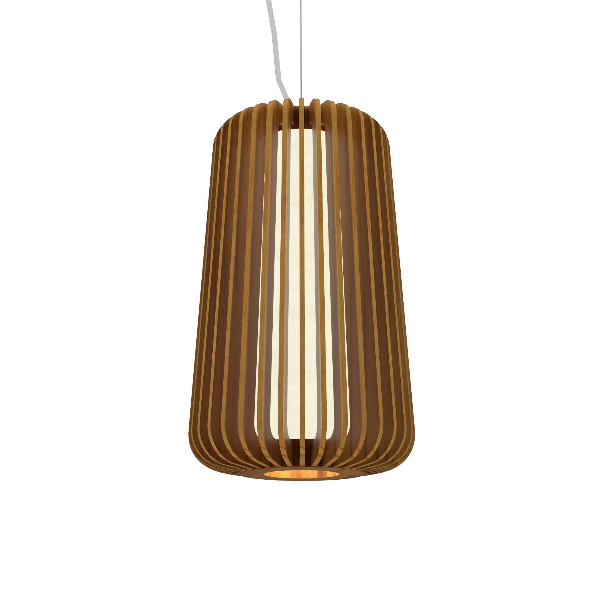 9.25'' Stecche di Legno Accord Pendant Light