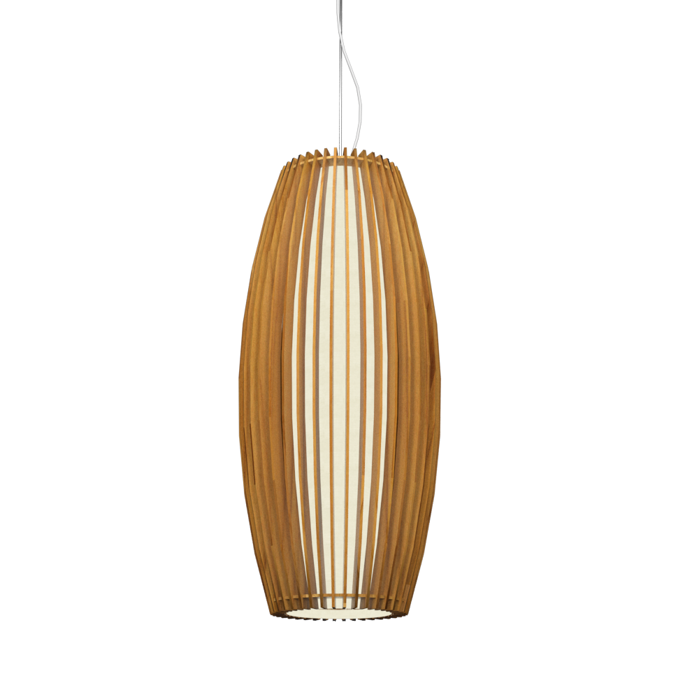 27.56'' Stecche di Legno Accord Pendant Light