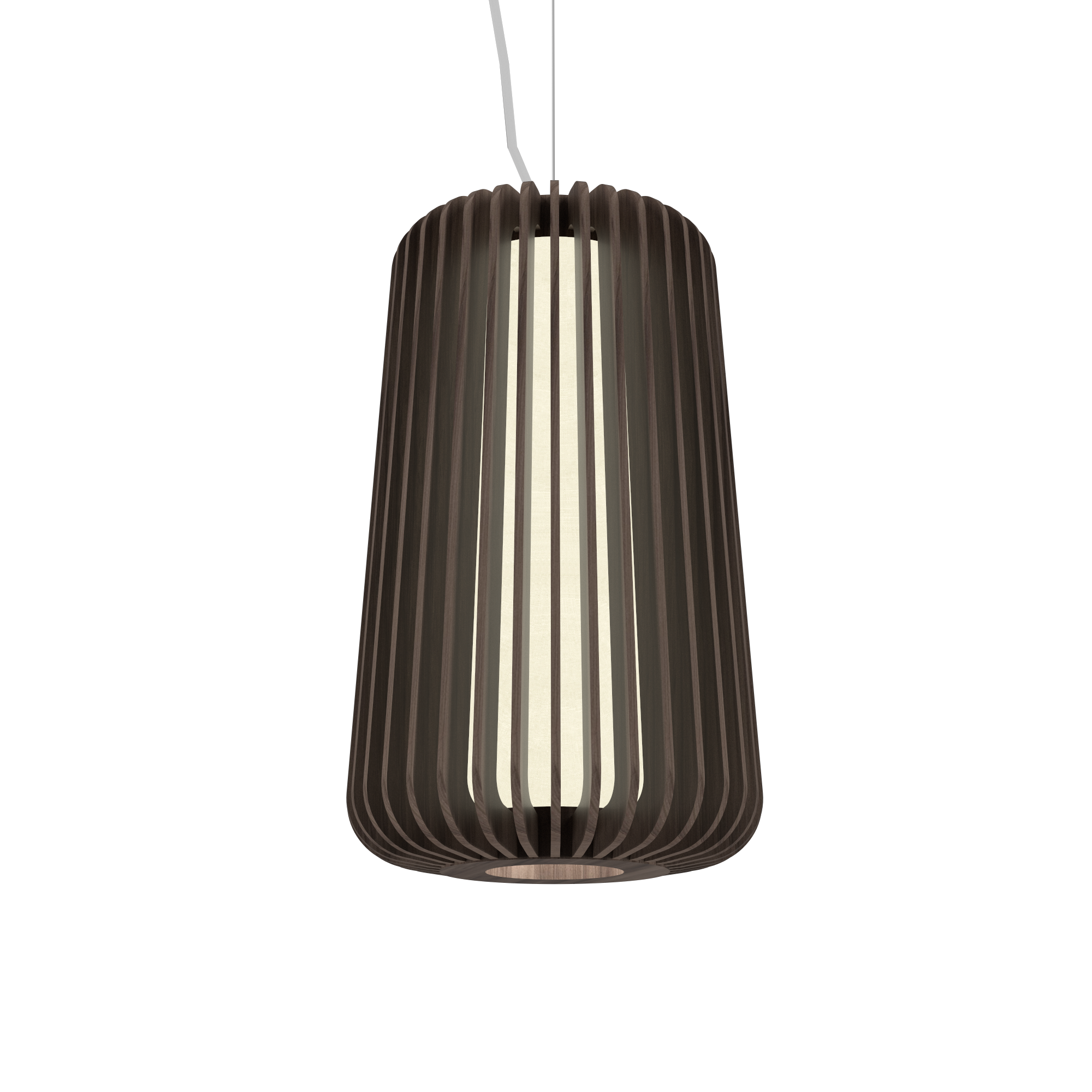 9.25'' Stecche di Legno Accord Pendant Light
