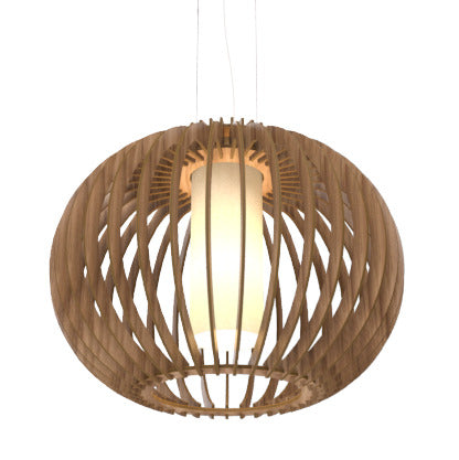14.57'' Stecche di Legno Accord Pendant Light