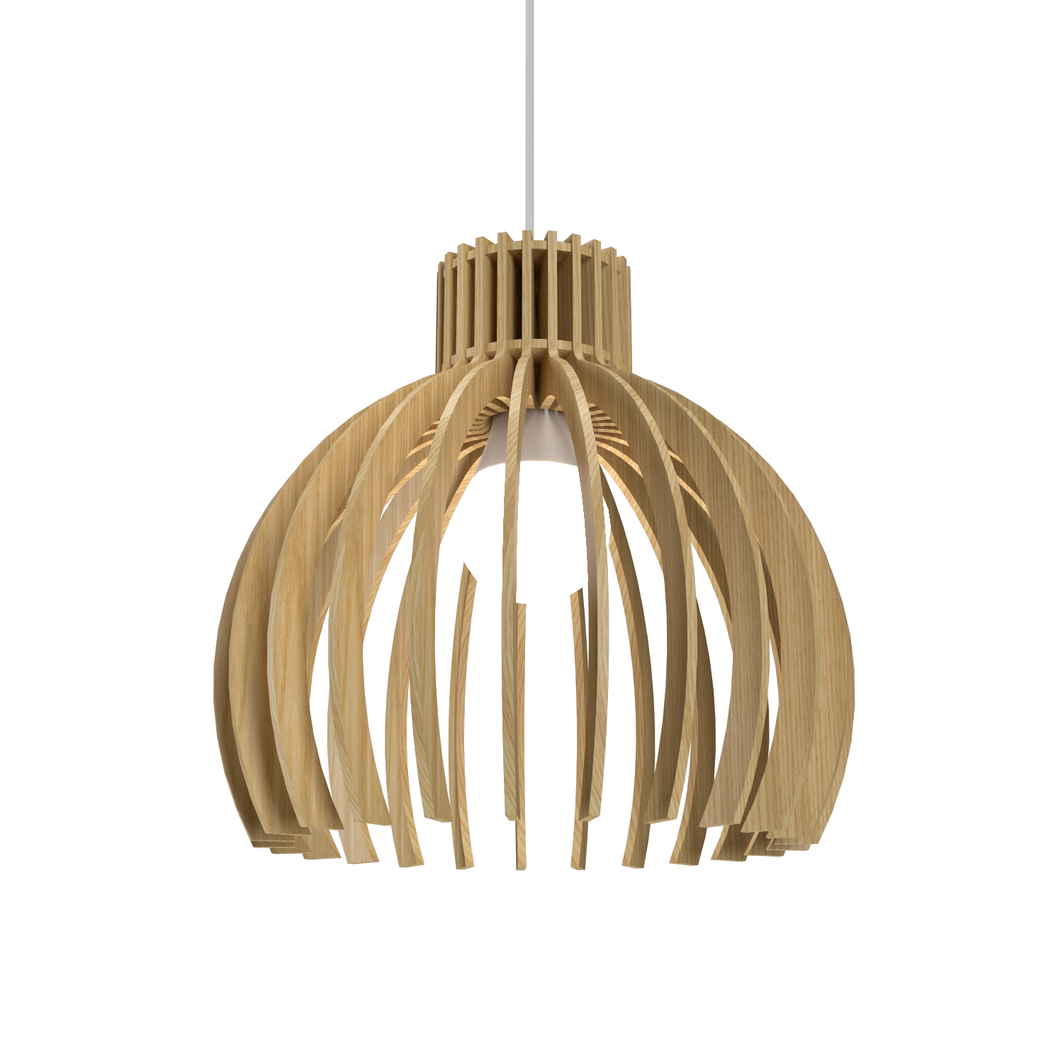 10.24'' Stecche di Legno Accord Pendant Light