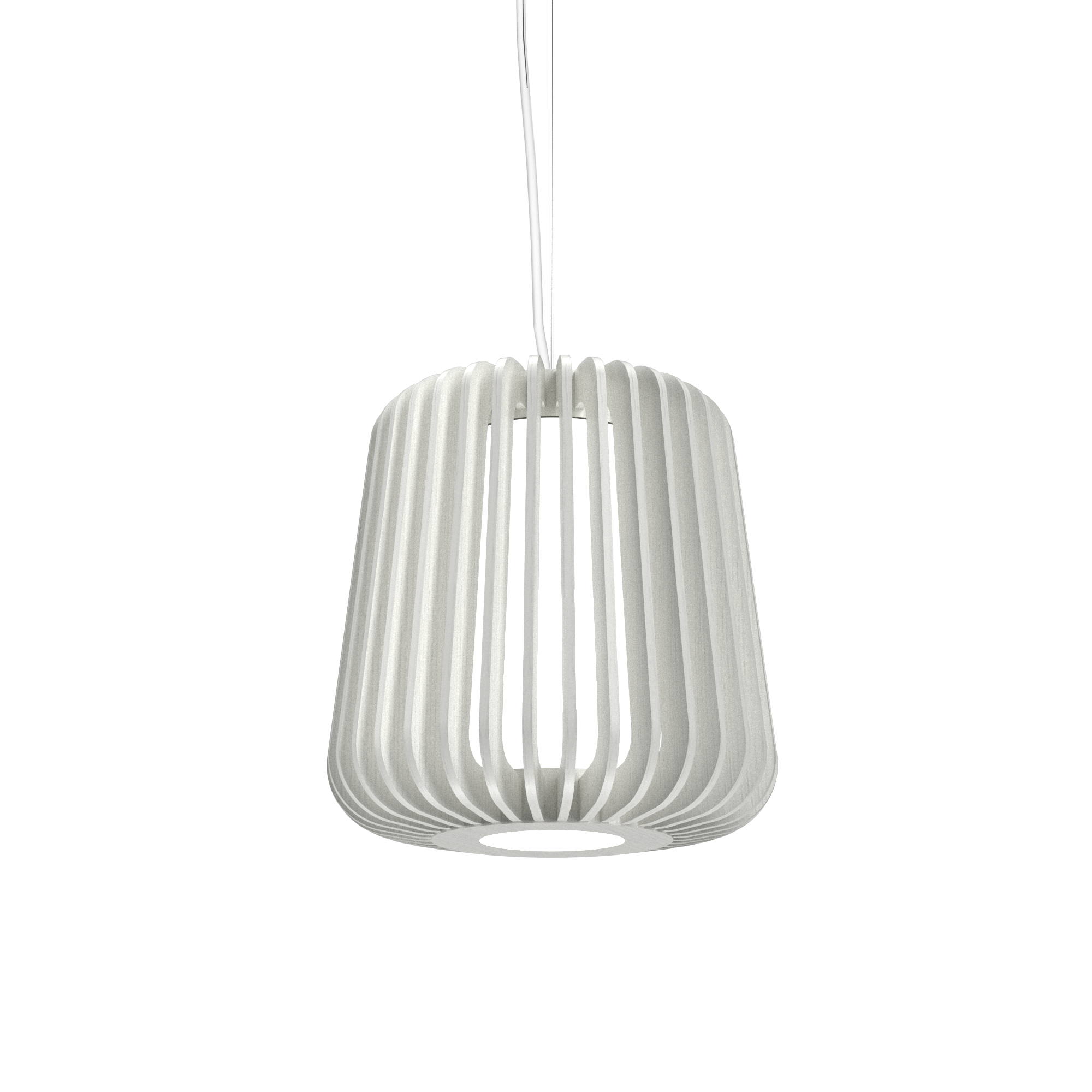 8.07'' Stecche di Legno Accord Pendant Light