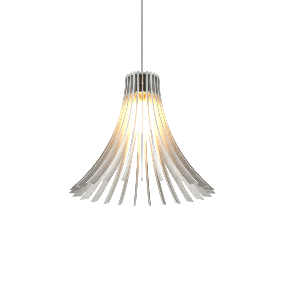 11.81'' Modern Stecche di Legno Accord Pendant Light