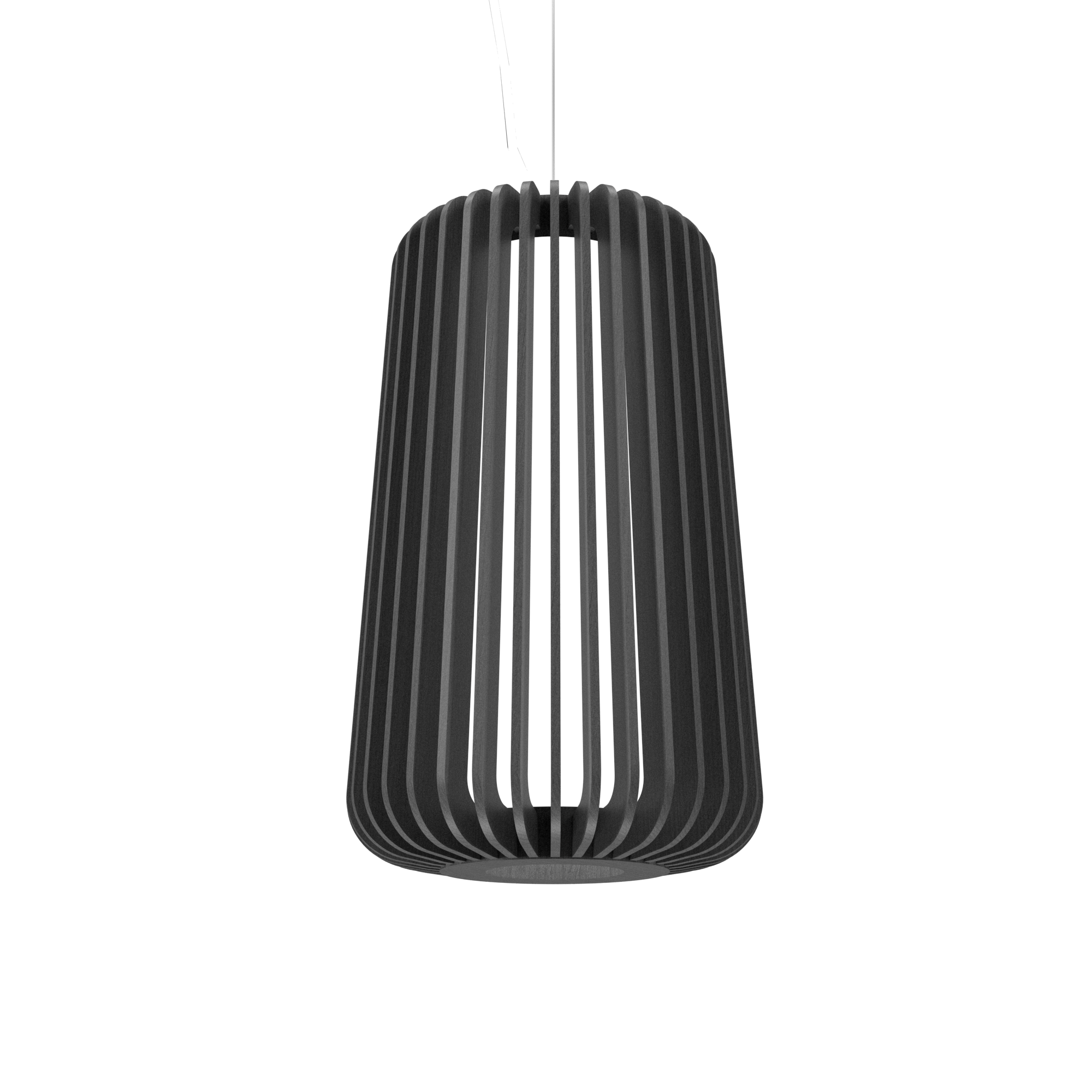 9.25'' Stecche di Legno Accord Pendant Light