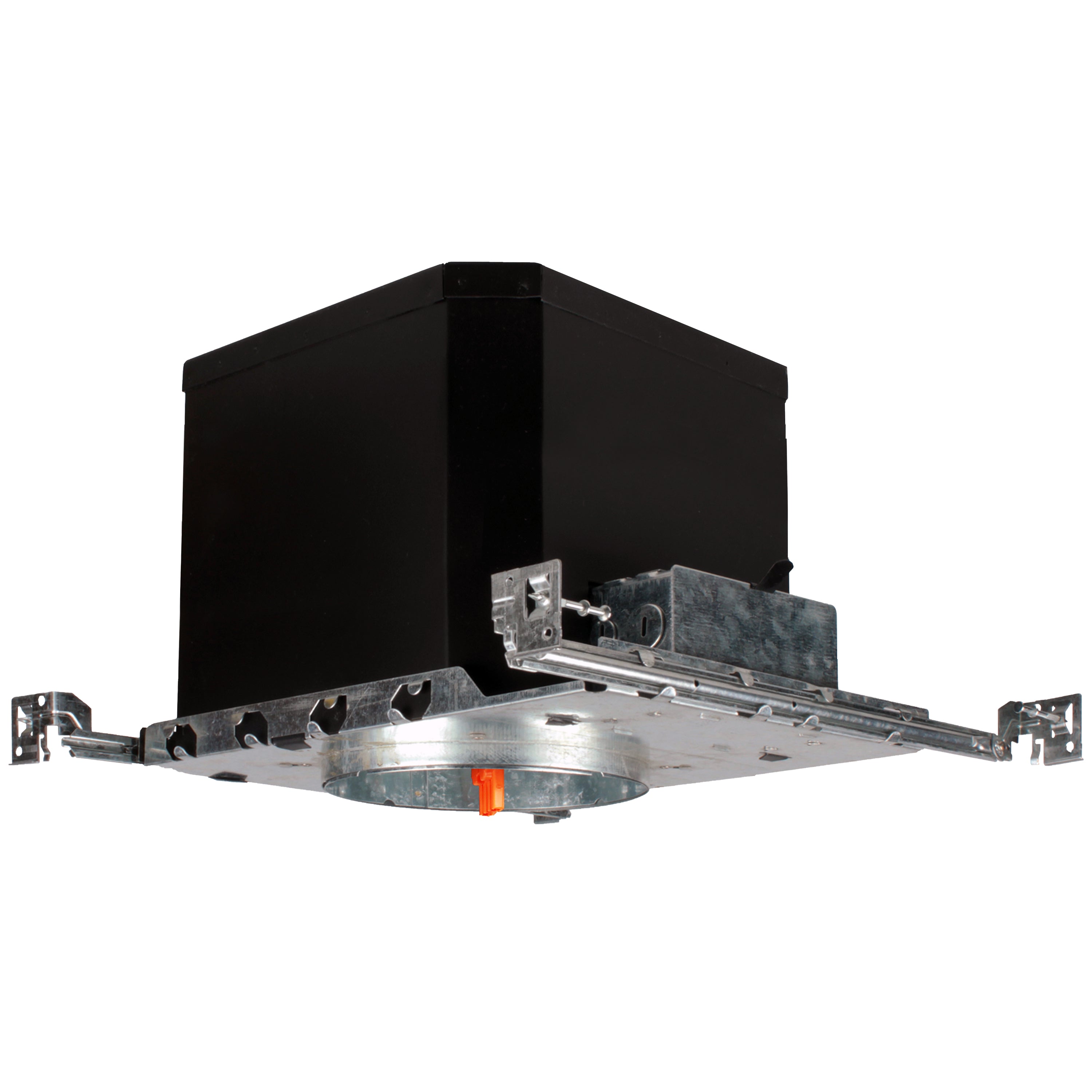 6-inch Matte Black Fire Rated Recessed Light Housing