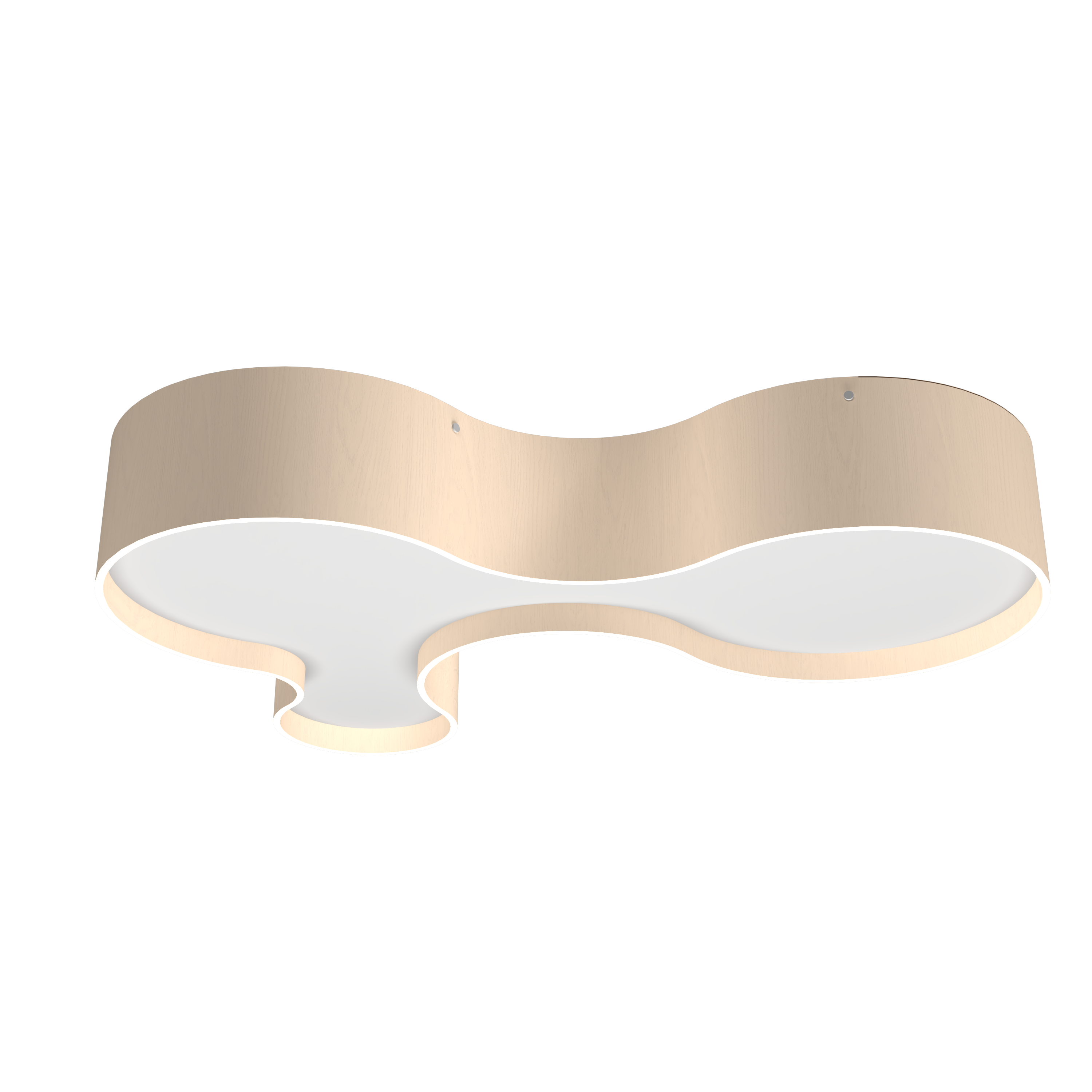 7.87'' Handcrafted Organic LED Accord Flush Mount Light