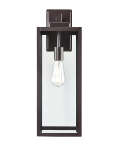 7'' Atless Powder Coated Bronze 1 Light Lantern