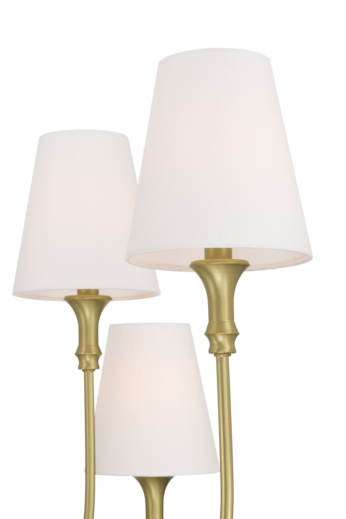 38.25'' Mairbourne Vintage Brass 8 Light Chandelier
