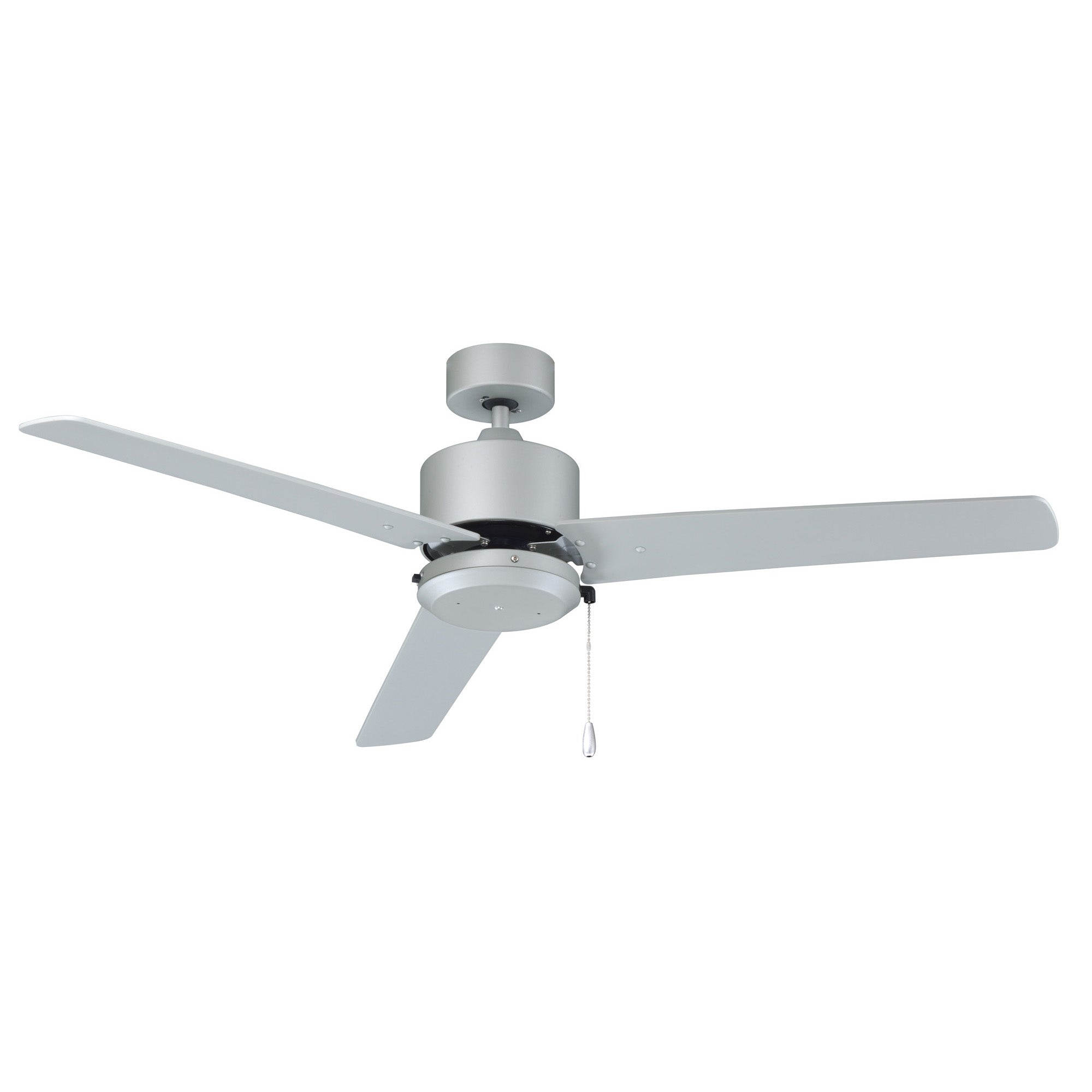 52 Inch Aldea VII AC Brushed Pewter Outdoor Ceiling Fan 3-Blade