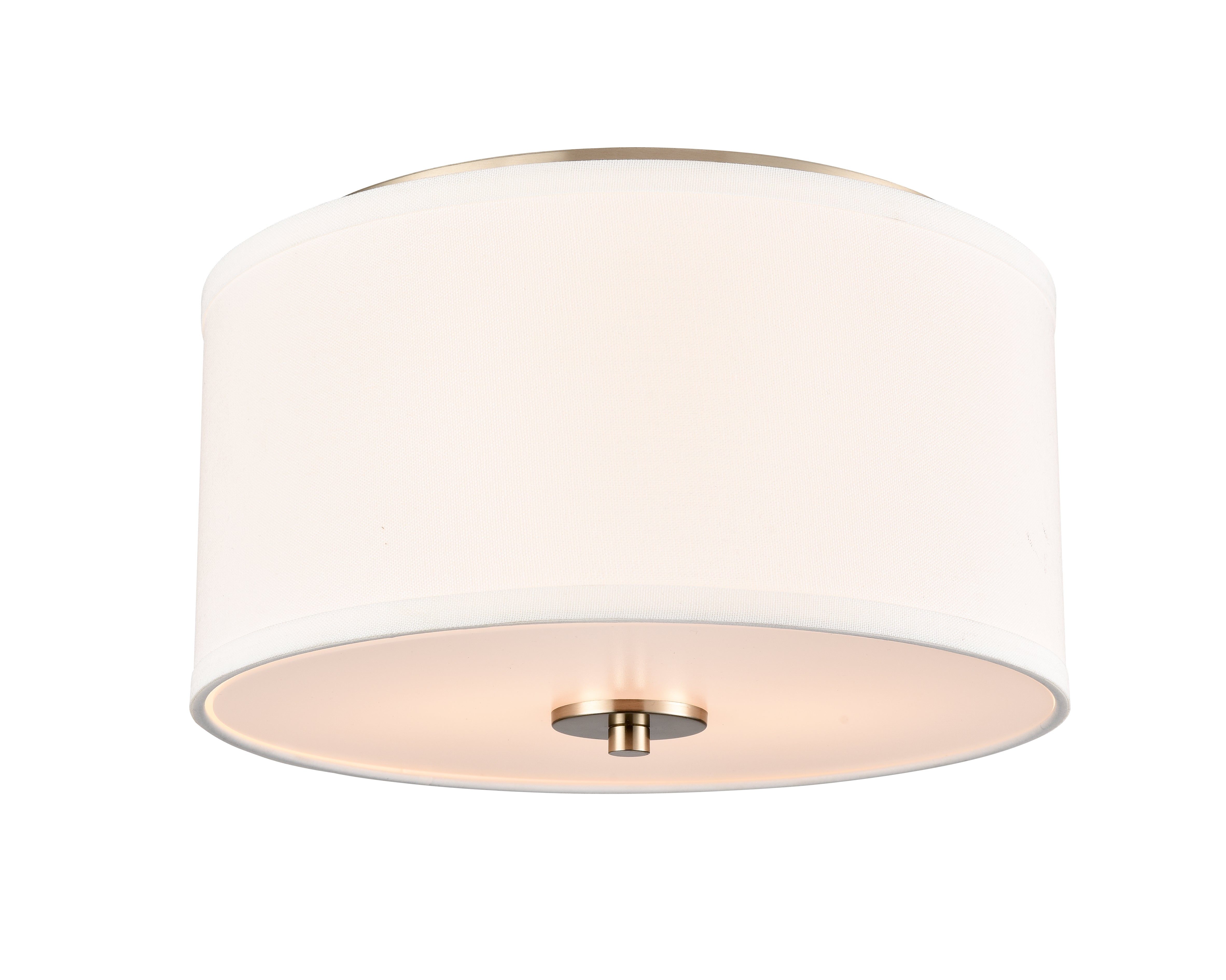 7.75'' Guyten Modern Gold 2 Light Flush Mount
