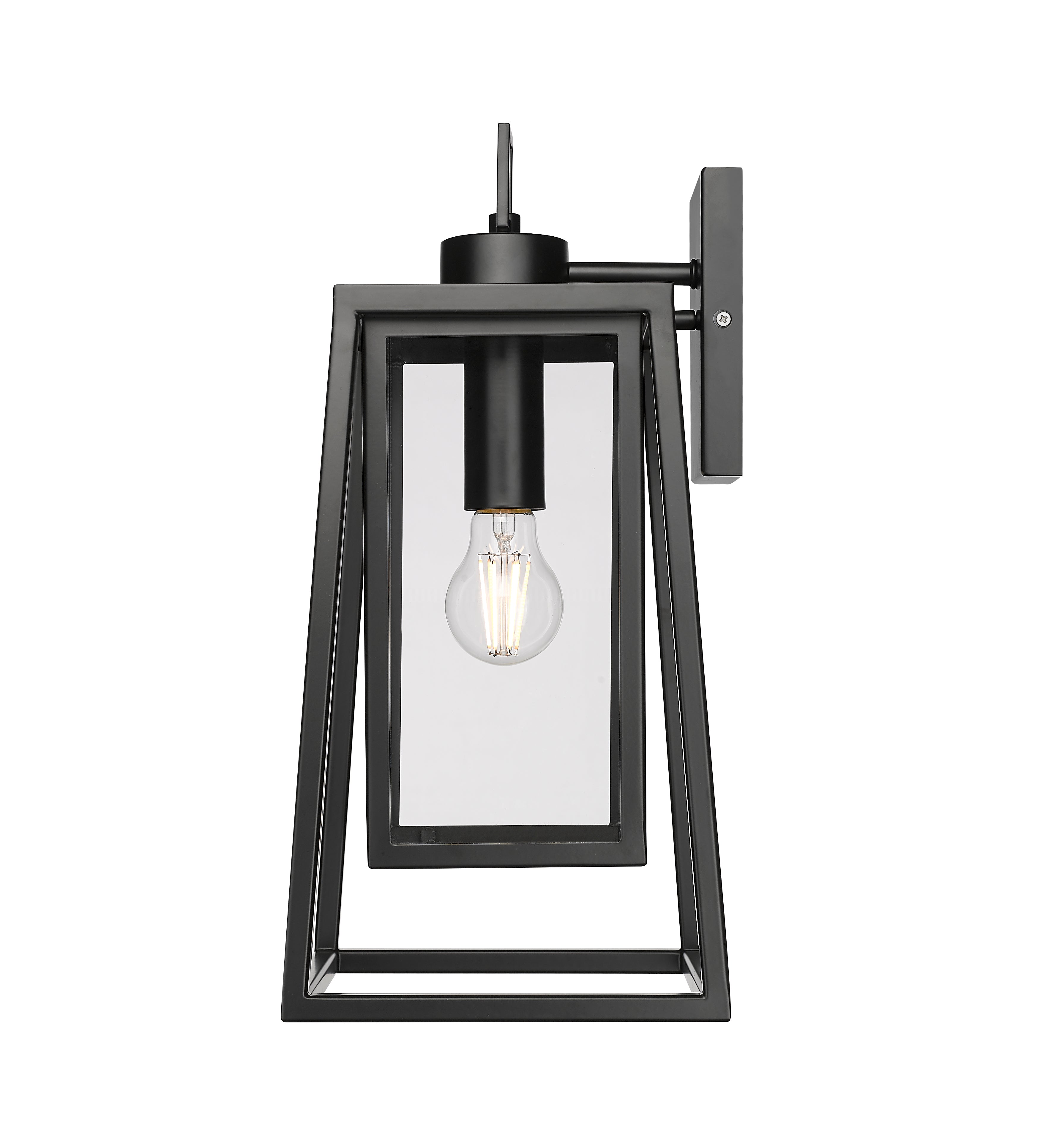 8.25'' Denzell Powder Coated Black 1 Light Wall Sconce