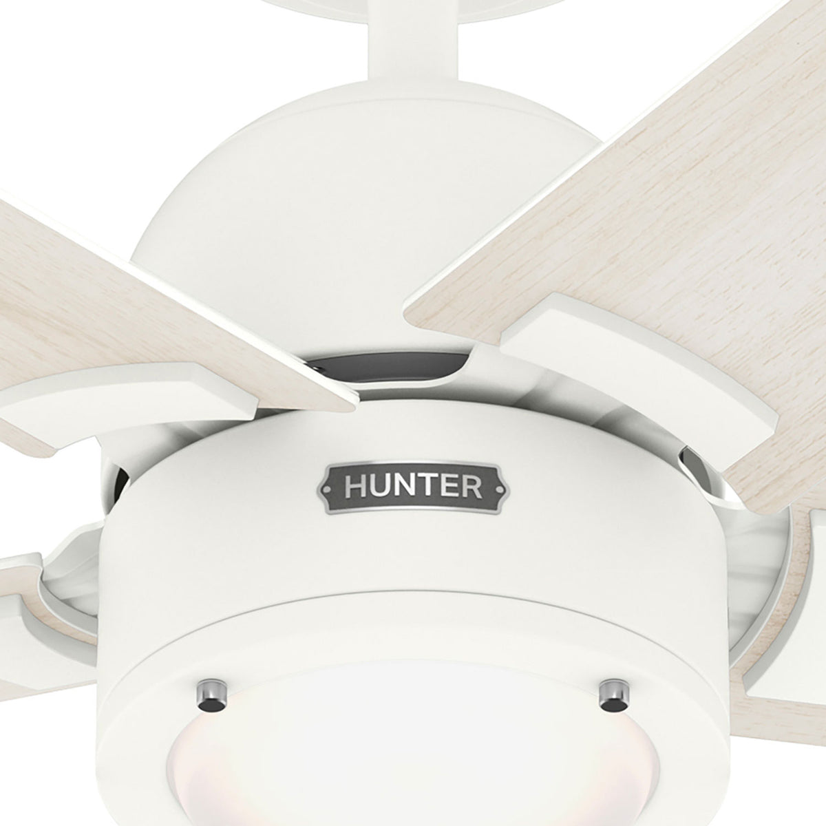 52 inch Erling ENERGY STAR® Fresh White Ceiling Fan with LED Light Kit and Handheld Remote