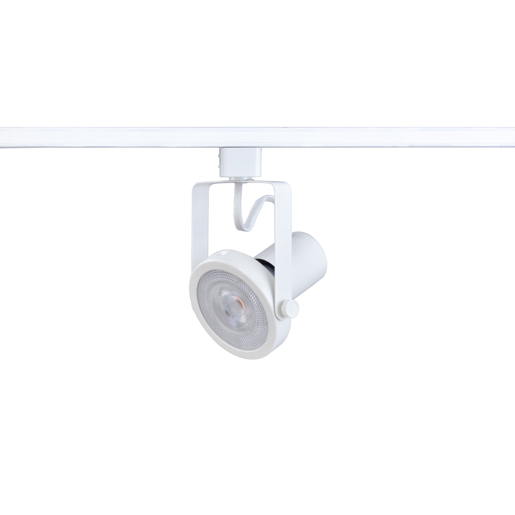4-inch White Track Head