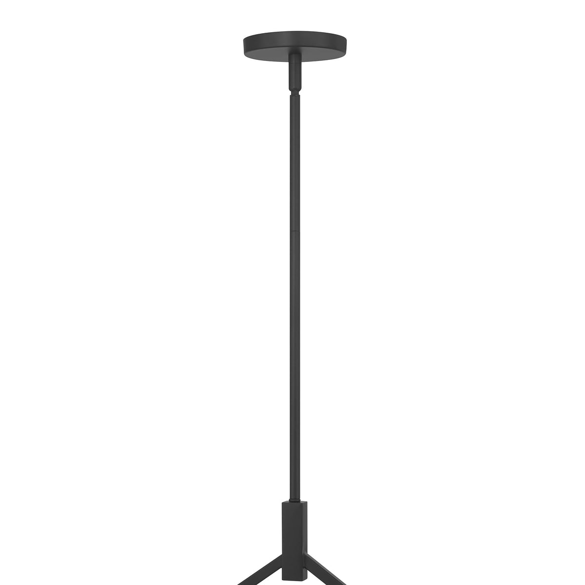 13.75'' Montrine Matte Black 3 Light Pendant