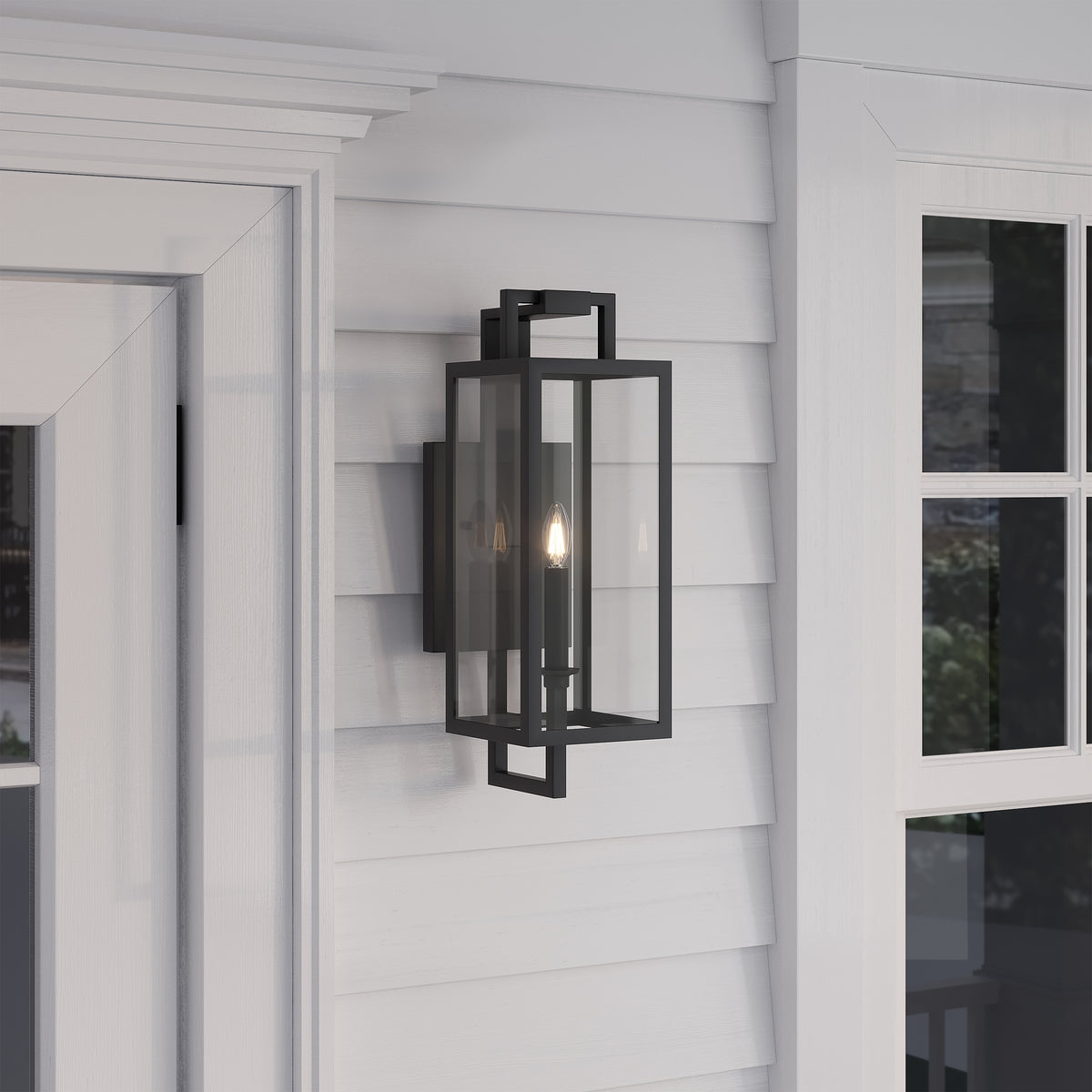 6'' Lamont Textured Black 1 Light Wall Sconce