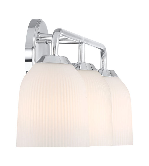 22.75'' Norah Chrome 3 Light Bath Vanity