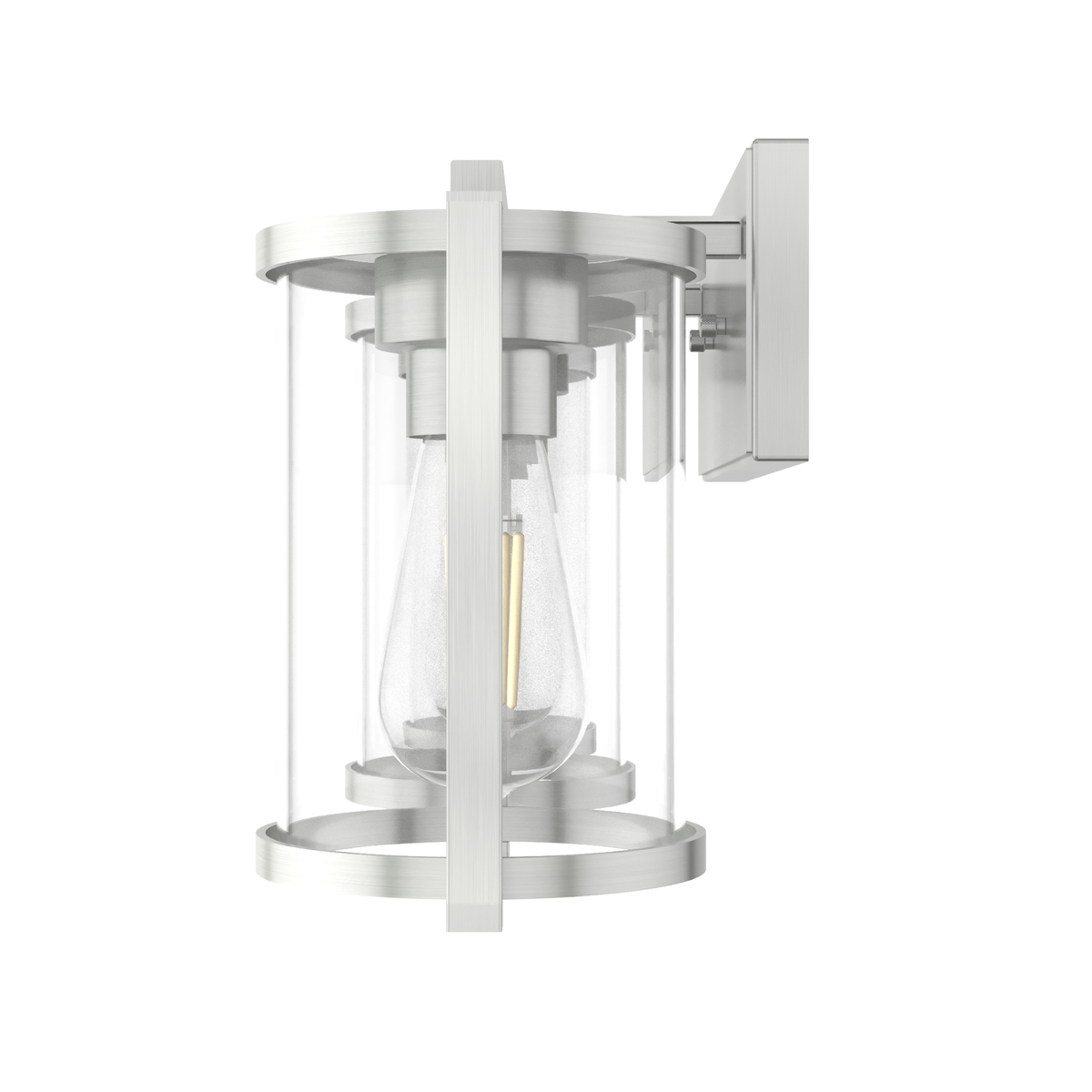 Astwood 24.25-inch 3-light Brushed Nickel Vanity Light with Clear Glass